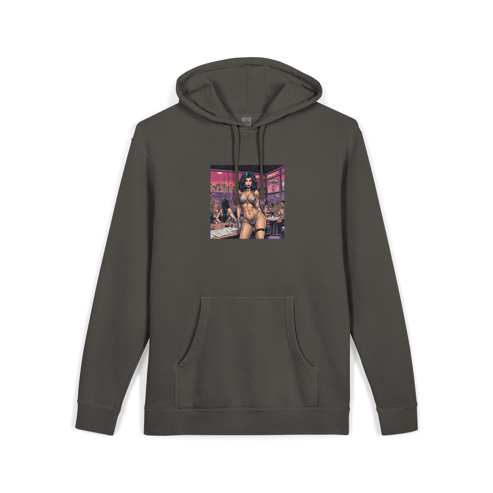 Sexy Woman 4 Unisex Pigment Dyed Hoodie Embroidery - Image 27
