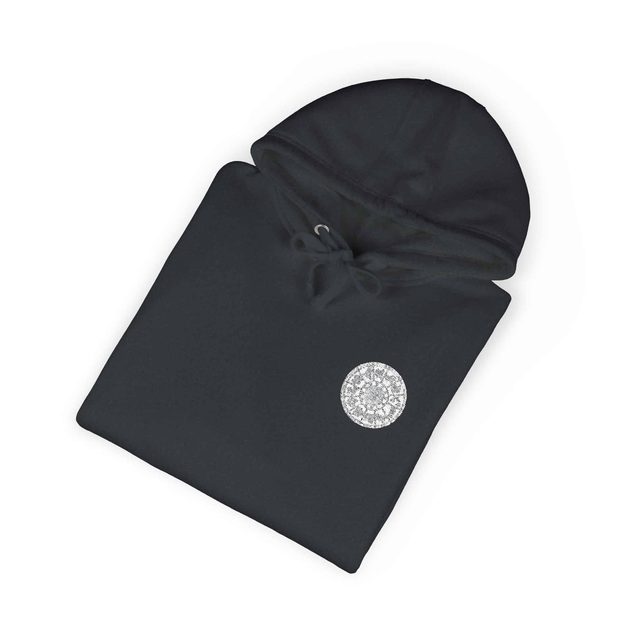Zodiac Circle Horoscope Drawing Engraving Style Zodiac Wheel With Astrological Sy Unisex Fleece Hoodie - Image 28