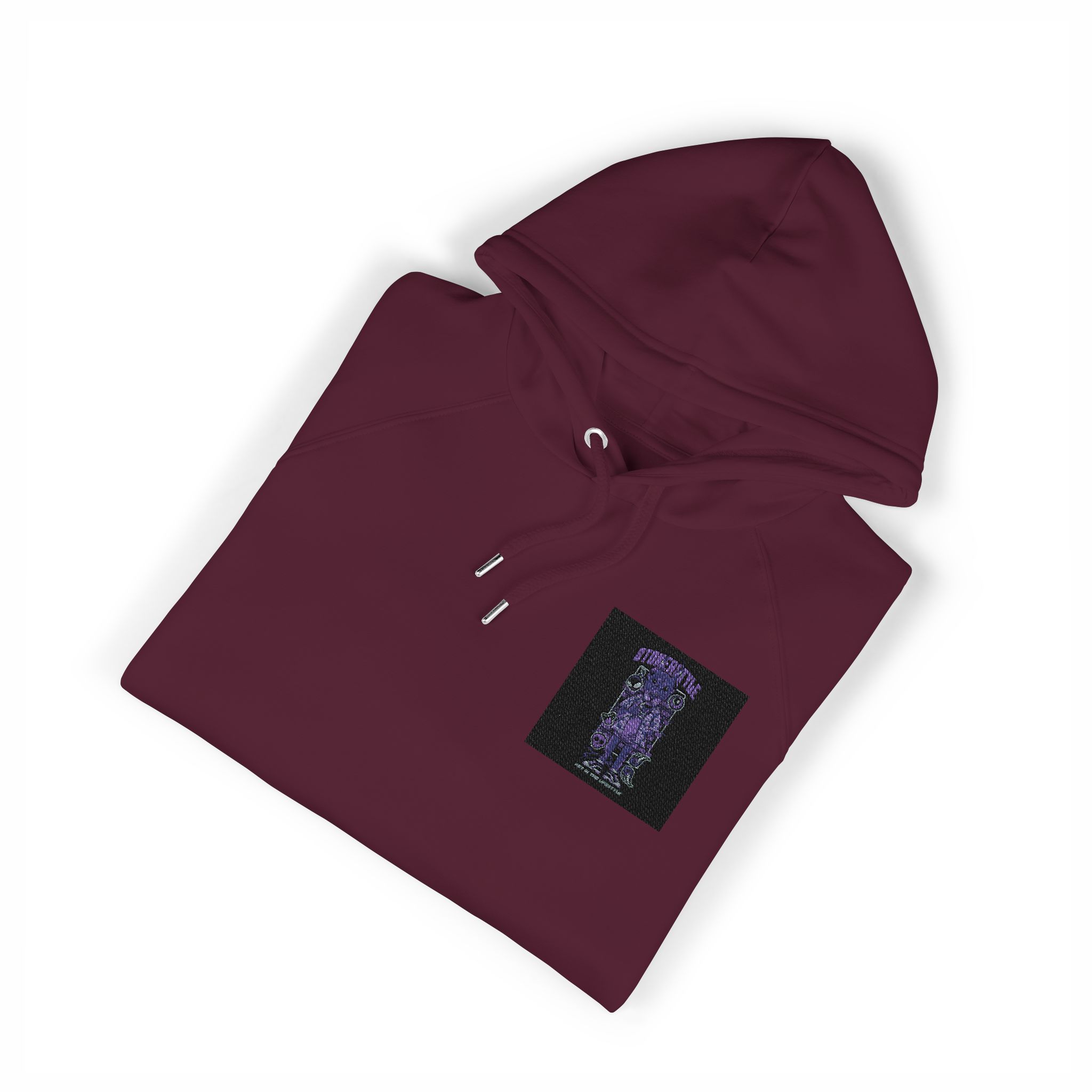Stoner Style Dobermann Holiday Unisex Eco Raglan Hoodie Embroidery - Image 23