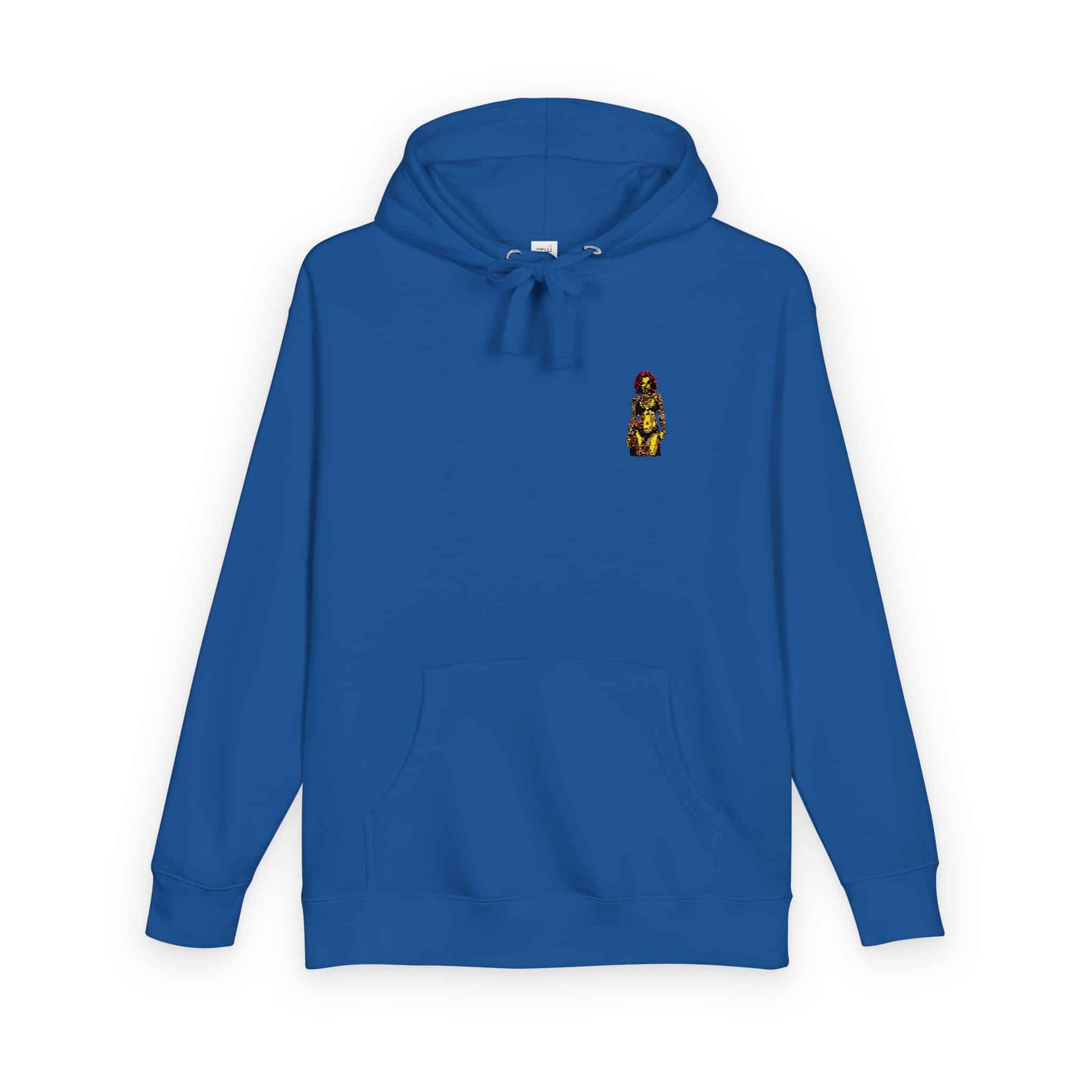 Tattooed Sexy Woman 30 Unisex Fleece Hoodie - Image 18