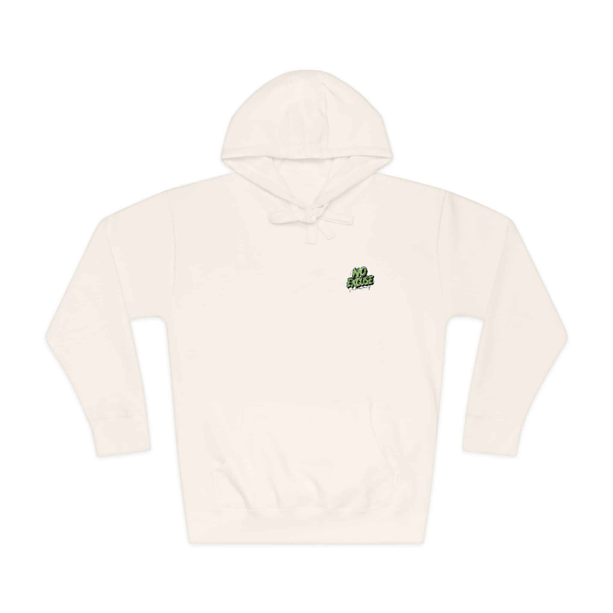 No Excuse Unisex Fleece Hoodie - Image 5