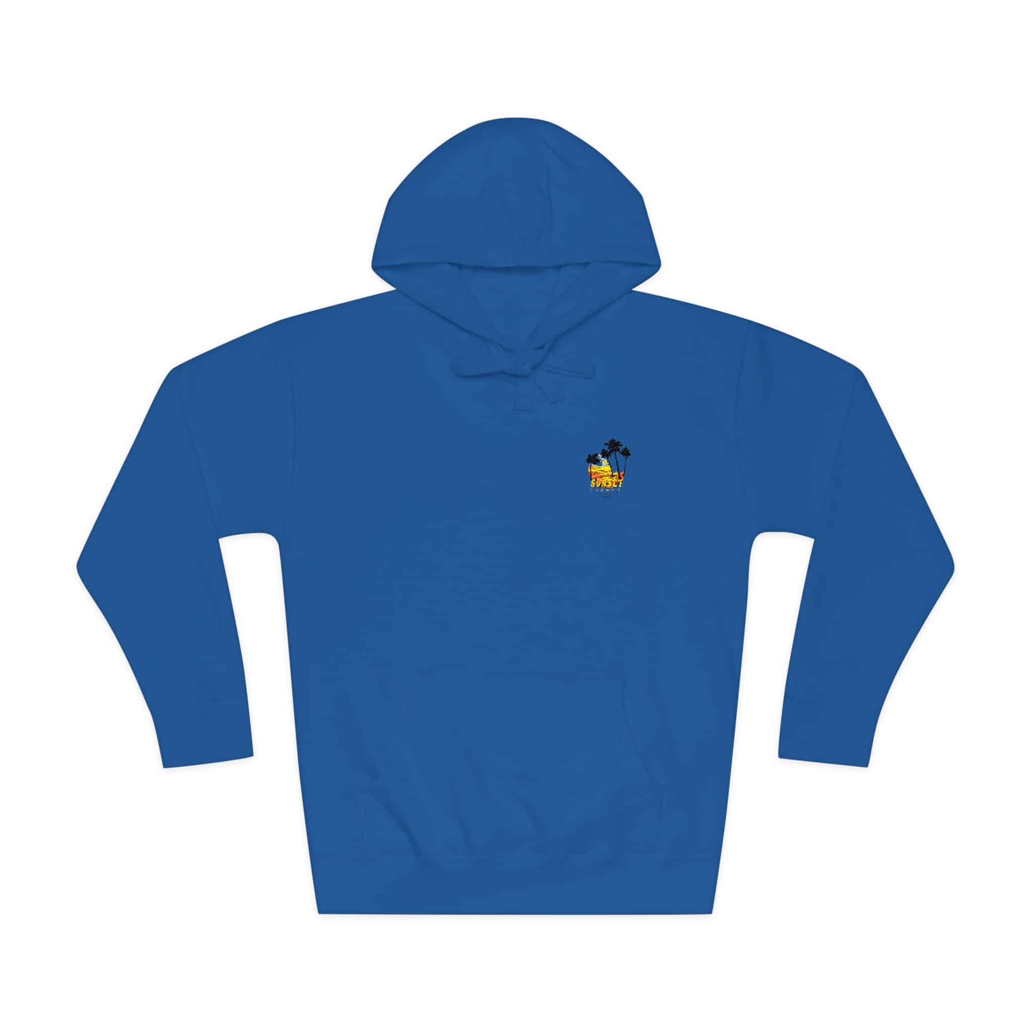 Sunset Cabana Unisex Fleece Hoodie - Image 17
