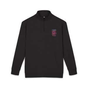 Fly Doughnut Unisex Fleece Pullover Embroidery