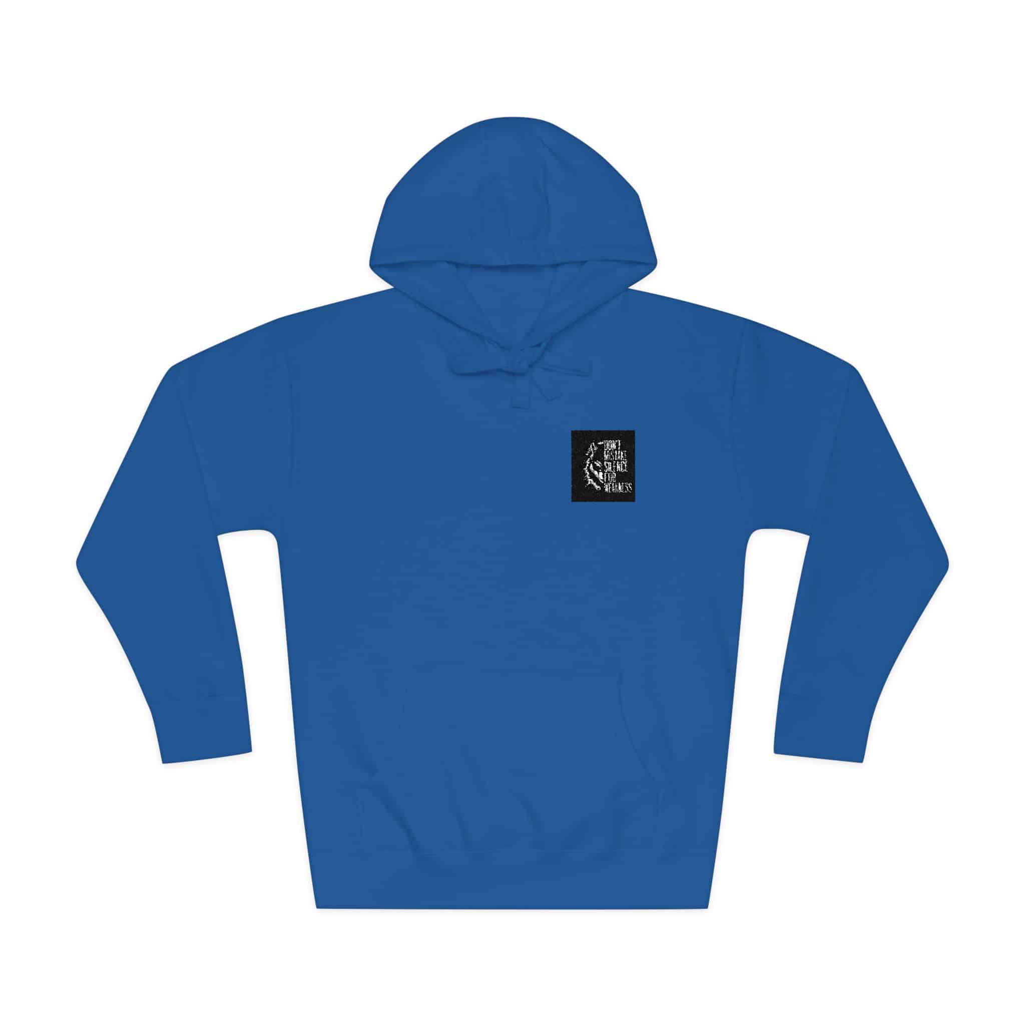 Dont Mistake Silence For Weakness Copia Unisex Fleece Hoodie - Image 17