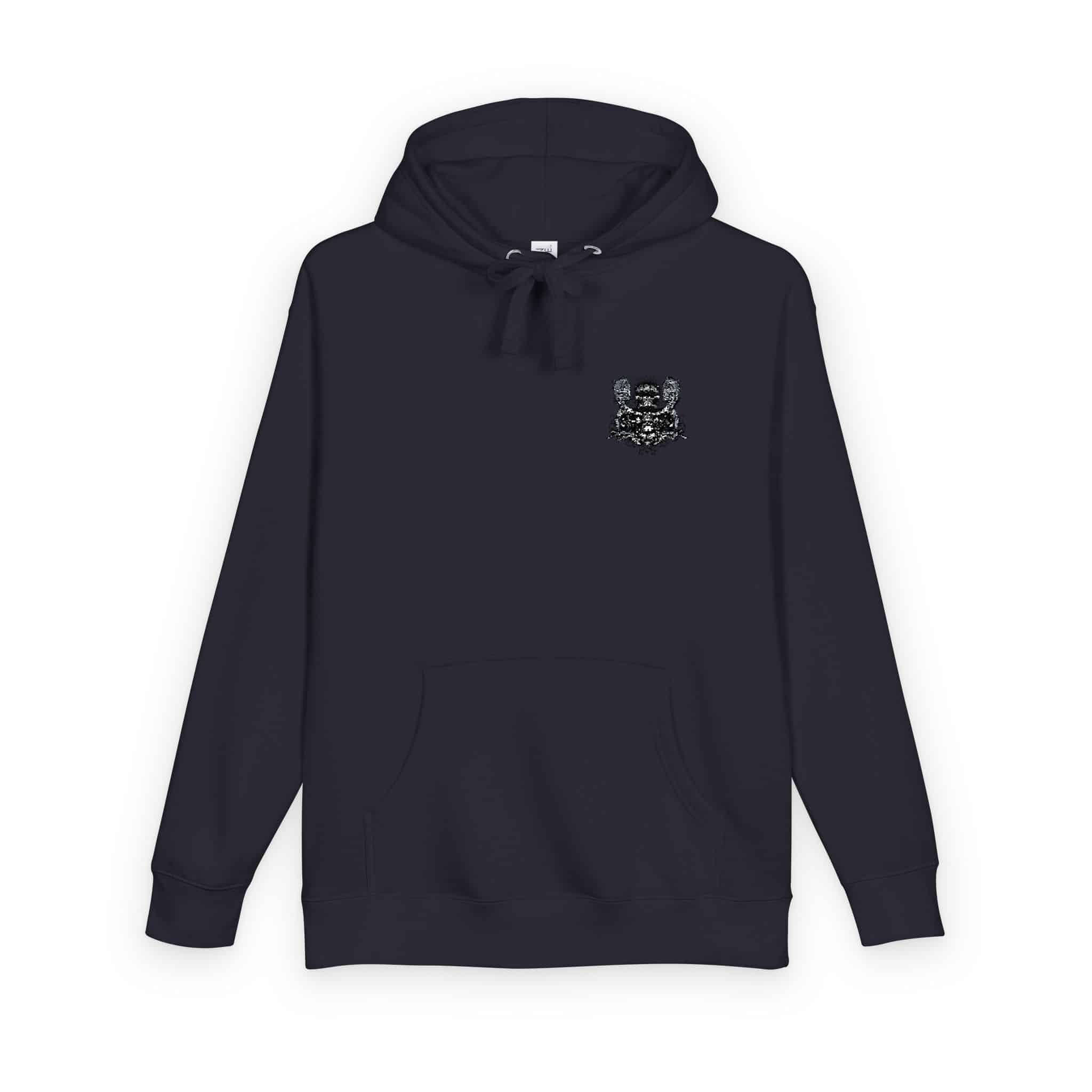 Gothic Sign With Skull Grunge Vintage Design T Shirts (58) Unisex Fleece Hoodie - Image 22