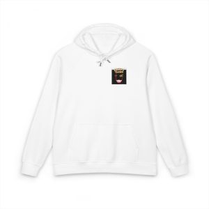 Creepy Clown Unisex Eco Raglan Hoodie Embroidery