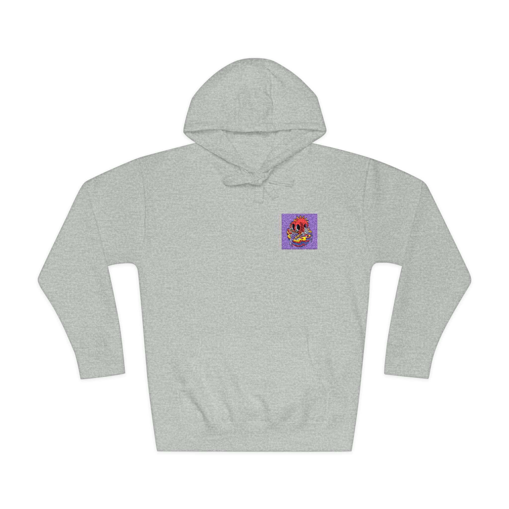 Psyskullrama Illustration Unisex Fleece Hoodie - Image 13