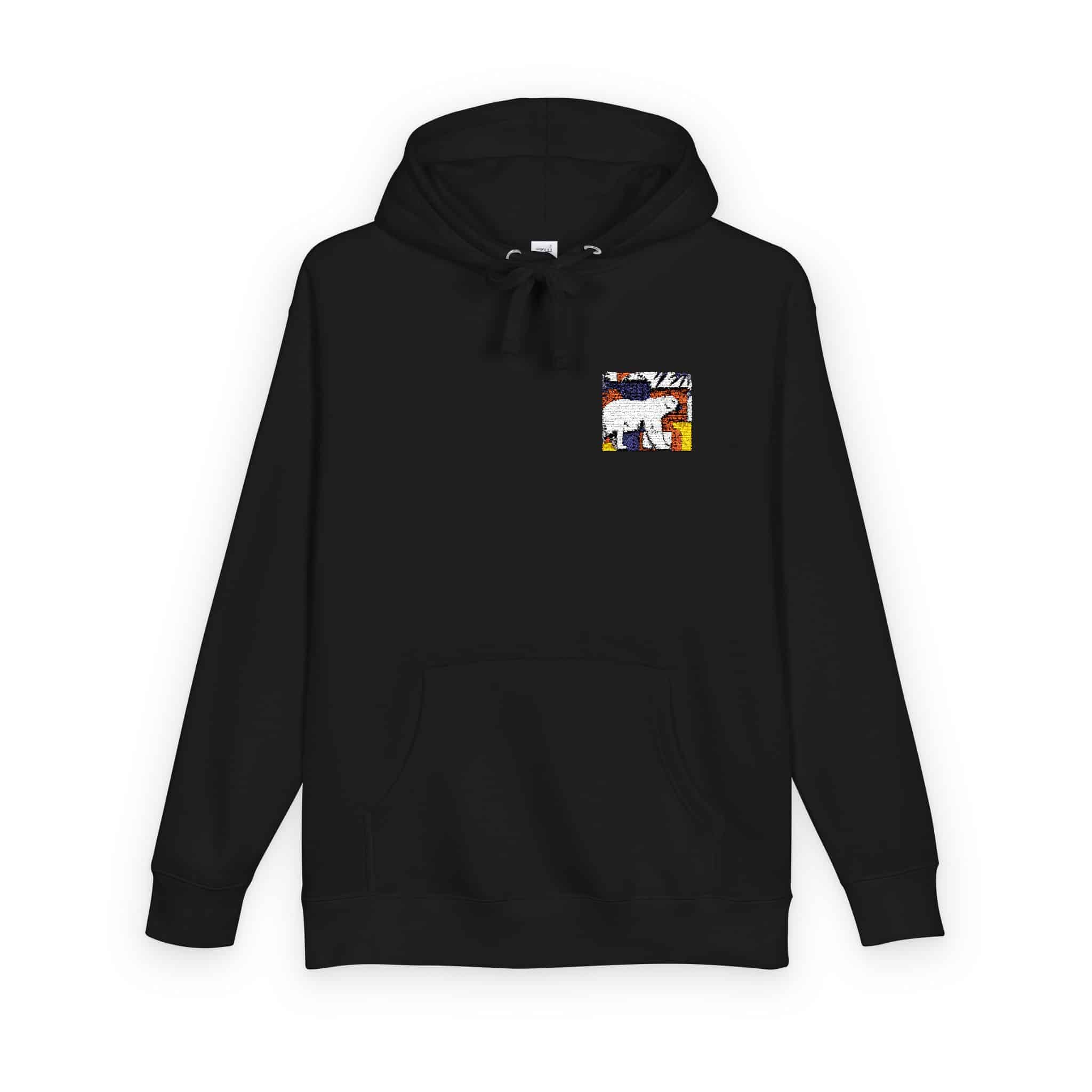 Polar Bear 5 Unisex Fleece Hoodie - Image 34