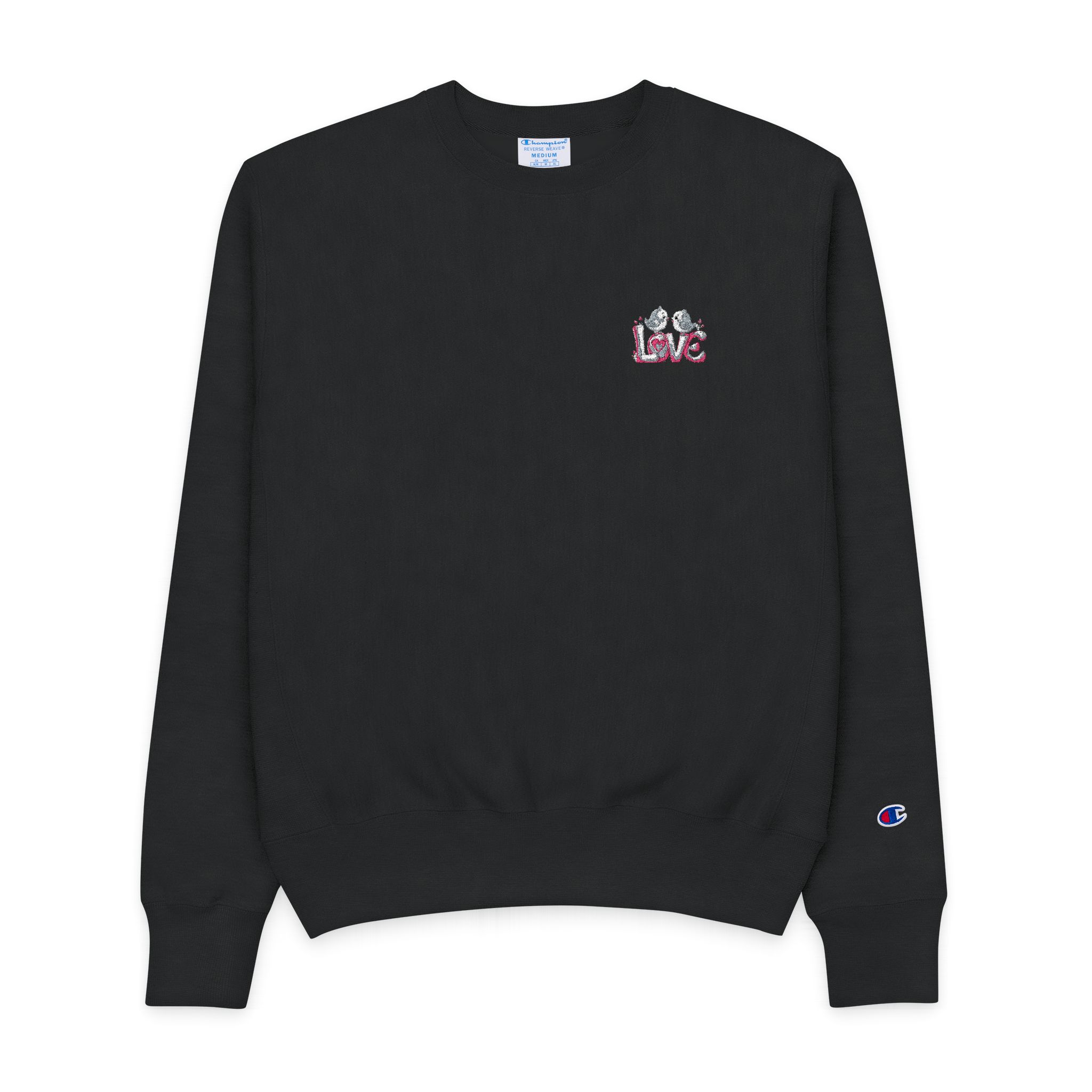 Love 1 Copia Mens Champion Crewneck Sweatshirt