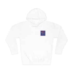 Dream Big Slogan With Cartoon Dinosaur Skeleton Vector Illustration Unisex Fleece Hoodie