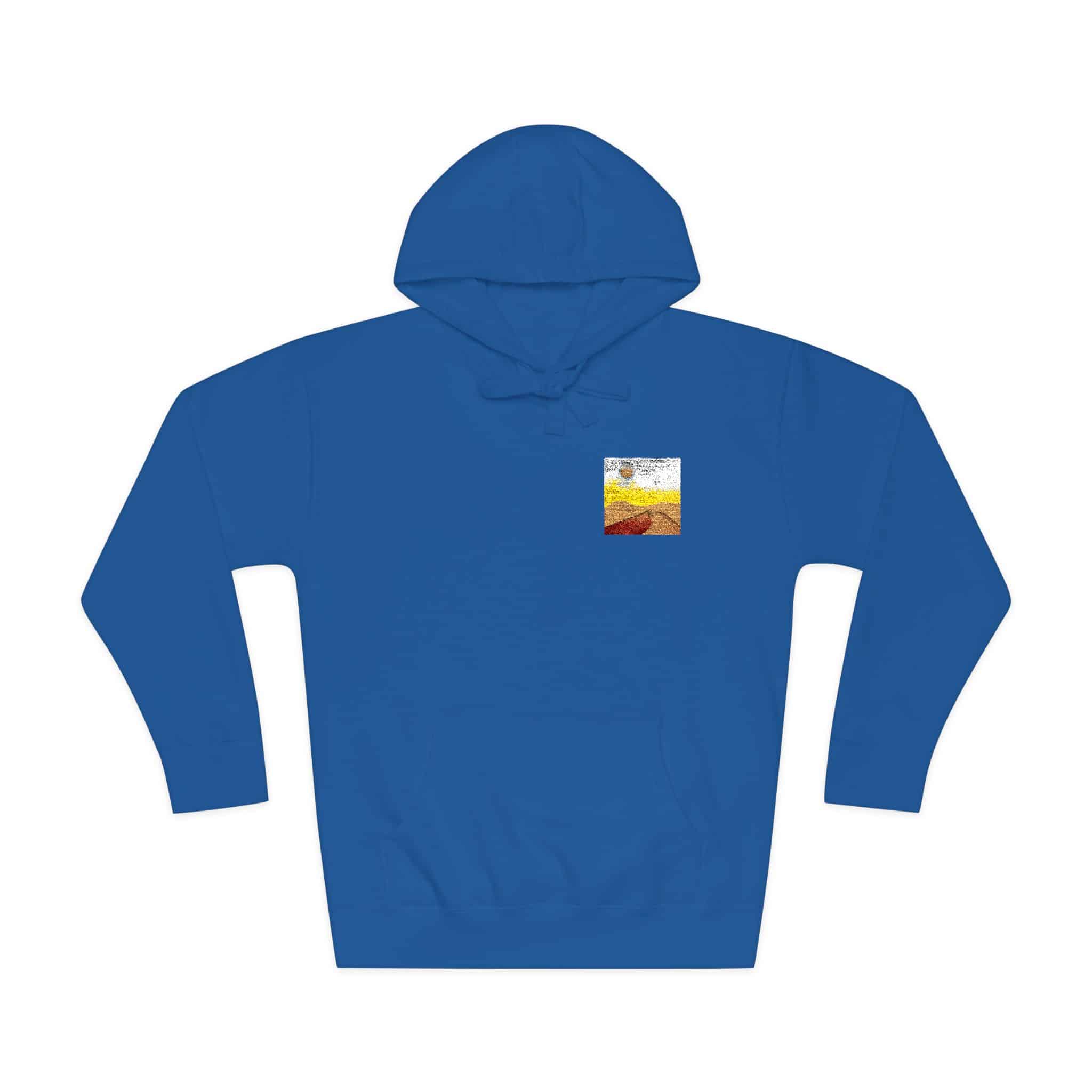 Dreamy Motivational Card Template Social Media Landscape Unisex Fleece Hoodie - Image 17