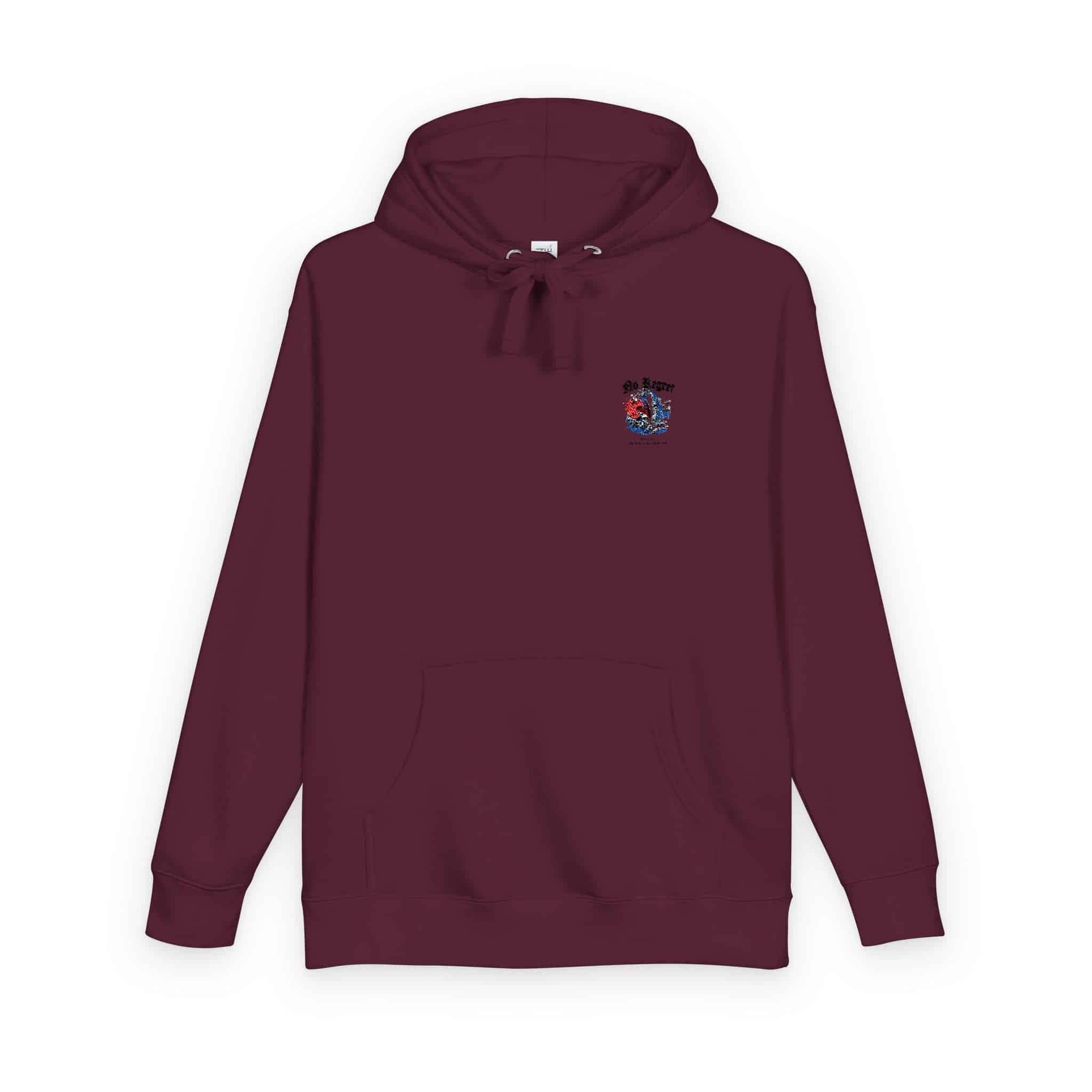No Regret Unisex Fleece Hoodie - Image 30