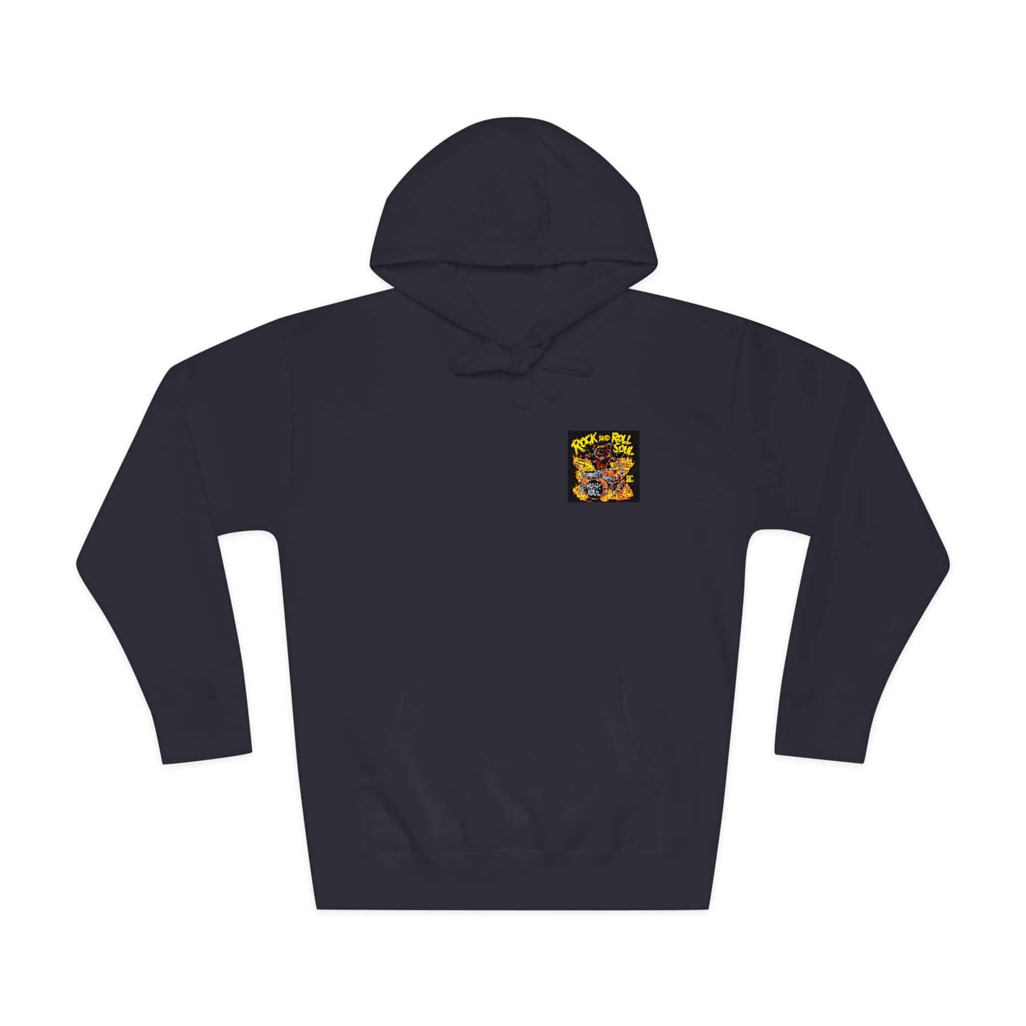 Rock and Roll Soul Copia Unisex Fleece Hoodie - Image 21