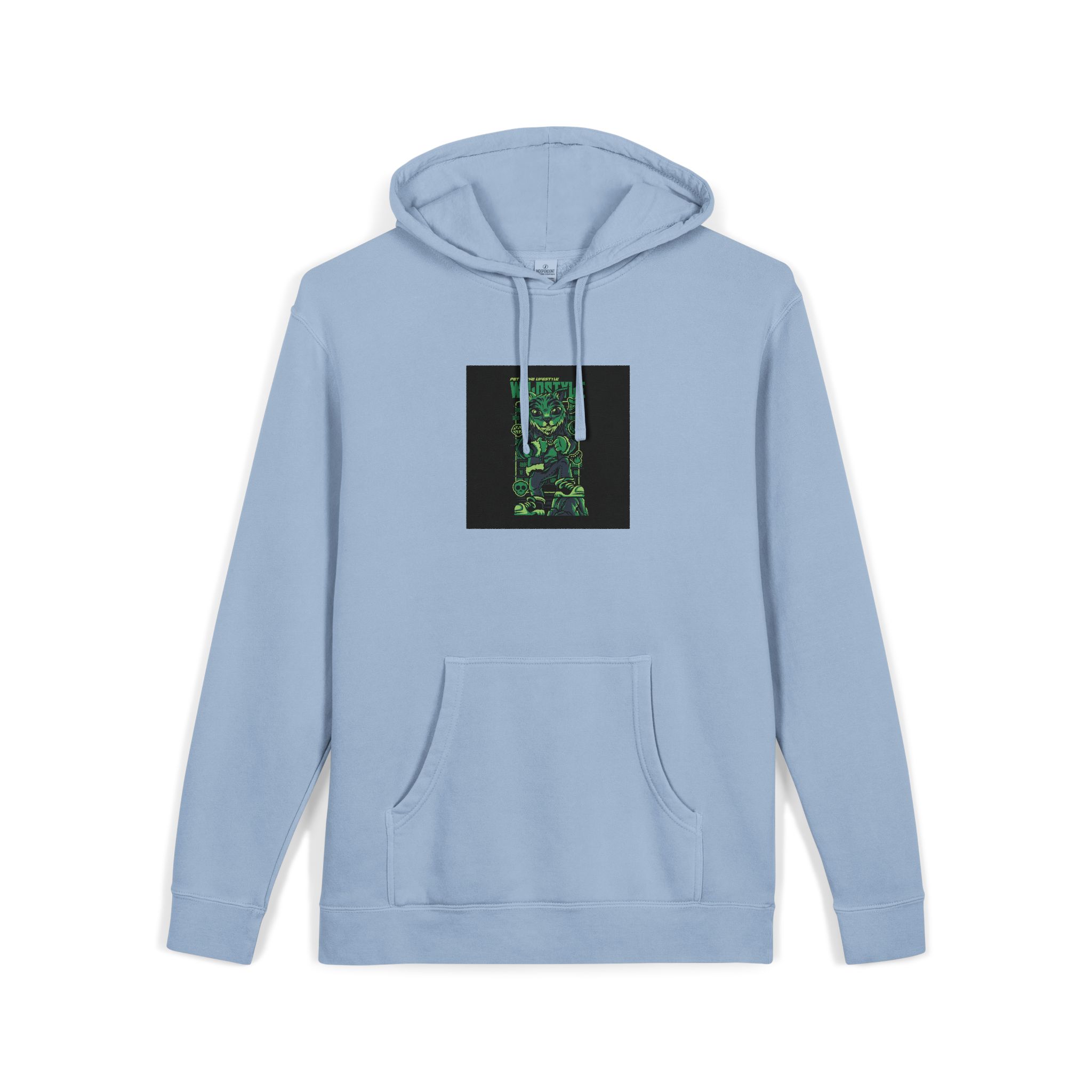 Wildstyle Unisex Pigment Dyed Hoodie Embroidery - Image 19