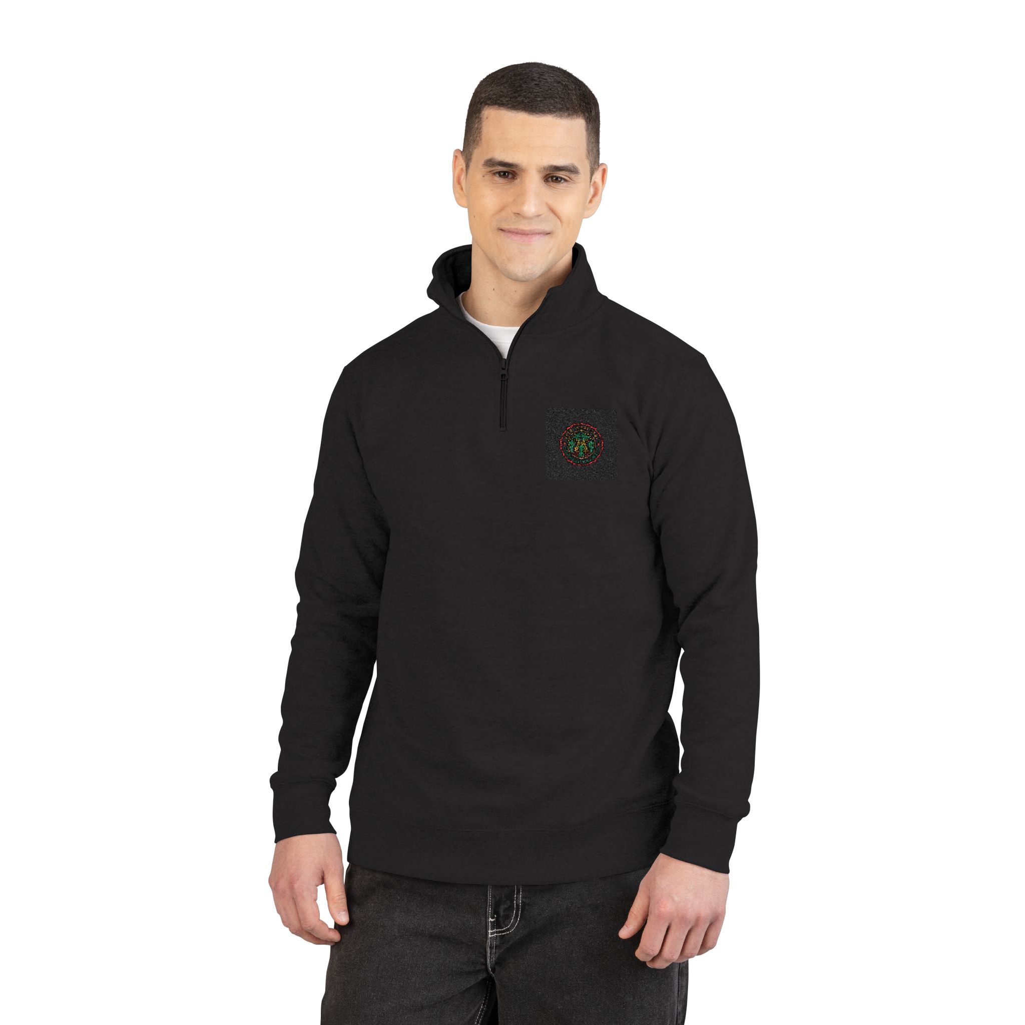 Good Things Come To Those Who Wait Unisex Fleece Pullover Embroidery - Image 3
