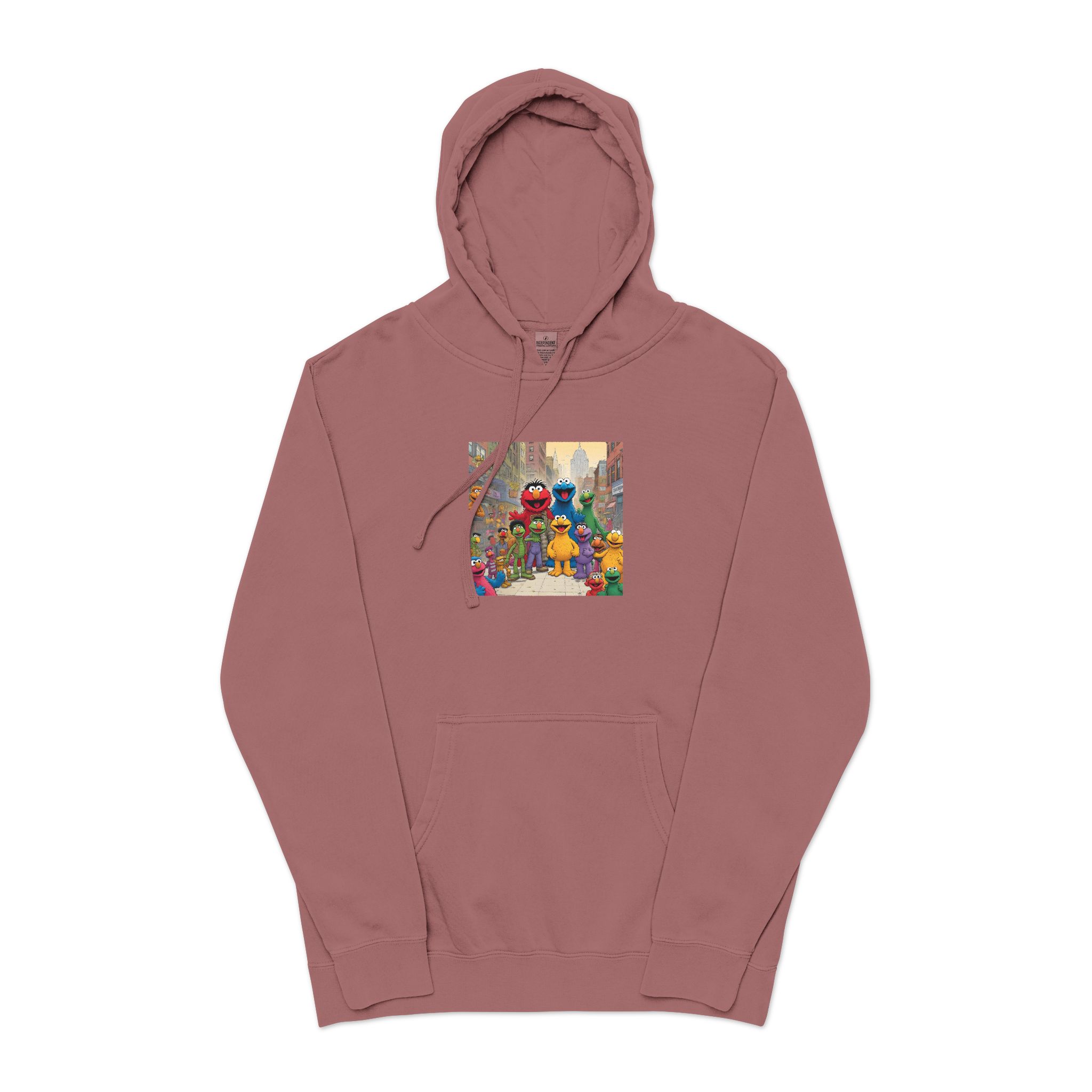 The Muppets V3 Unisex Pigment Dyed Hoodie Embroidery - Image 29