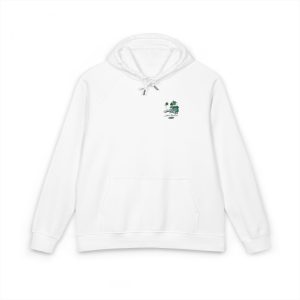Long Beach California Unisex Eco Raglan Hoodie Embroidery