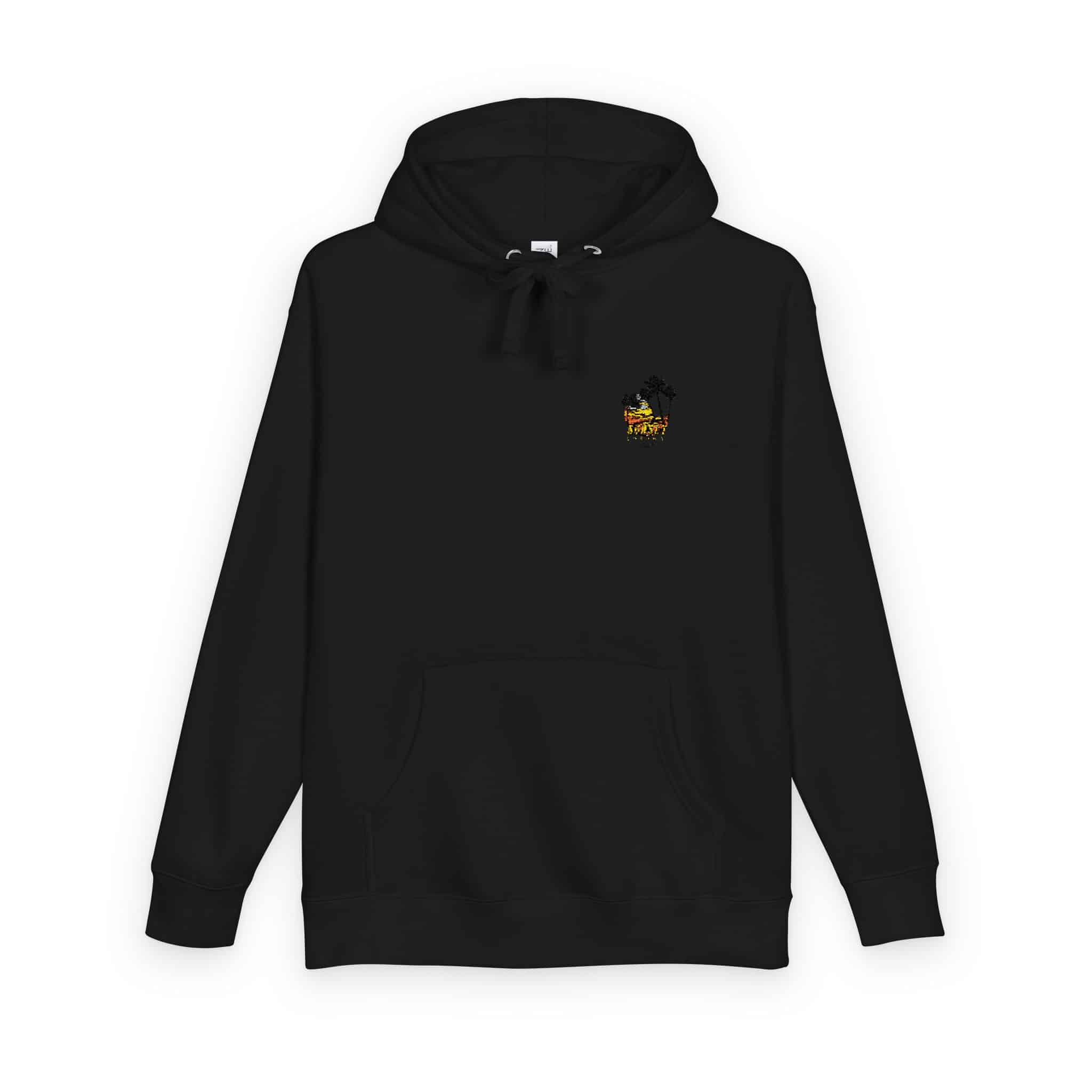 Sunset Cabana Unisex Fleece Hoodie - Image 34