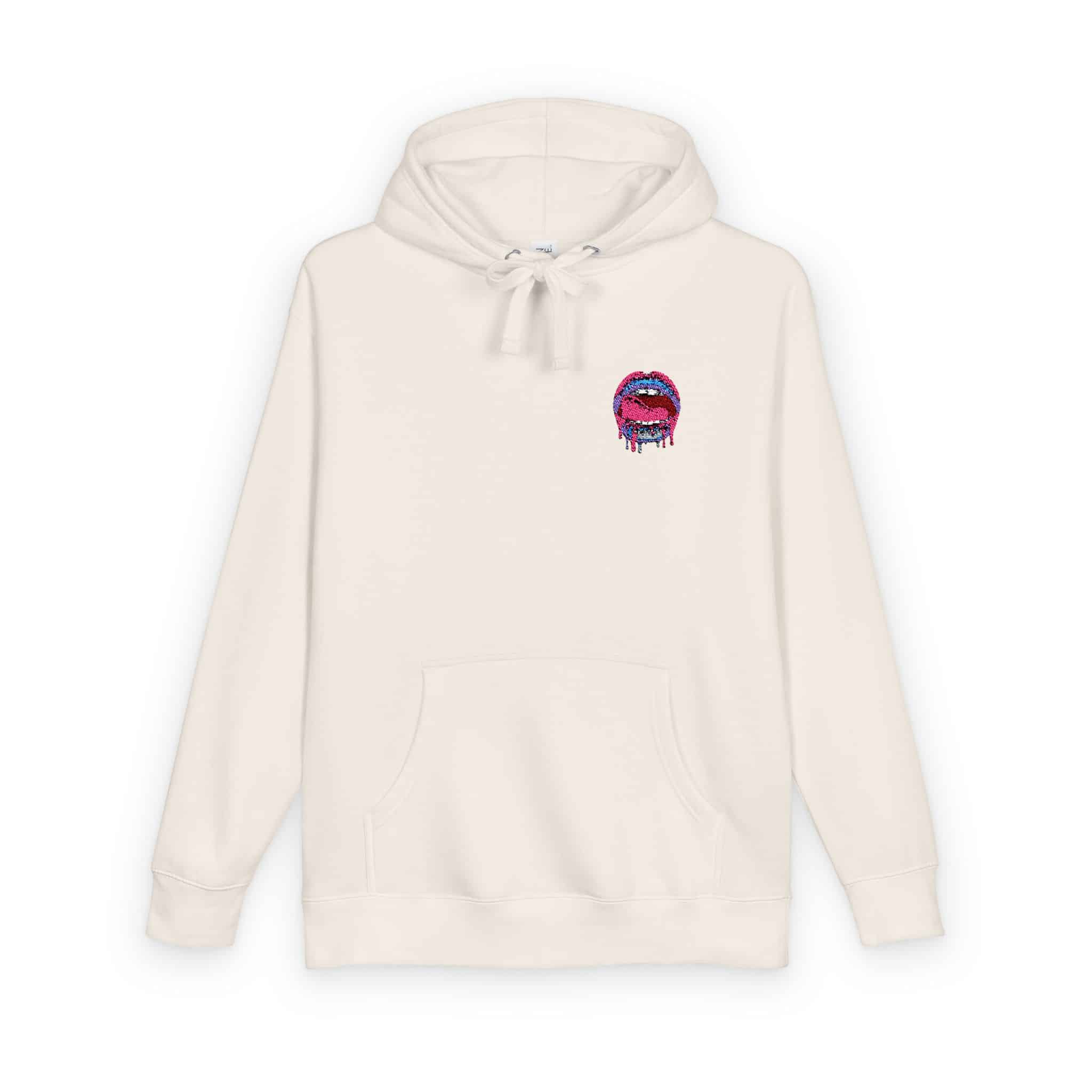 Sexy Lips V11 Unisex Fleece Hoodie - Image 6