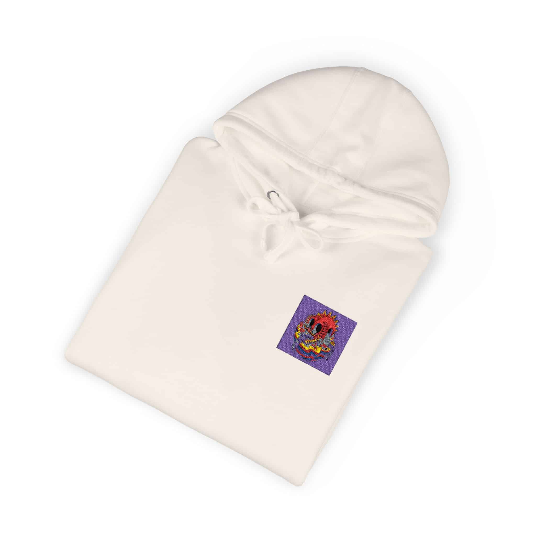 Psyskullrama Illustration Unisex Fleece Hoodie - Image 8