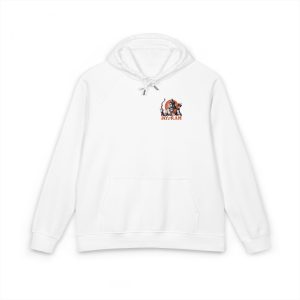 Jay Shree Ram V1 Unisex Eco Raglan Hoodie Embroidery