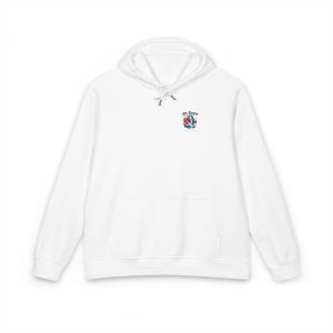 No Regret Unisex Eco Raglan Hoodie Embroidery