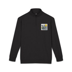Background 4 Unisex Fleece Pullover Embroidery