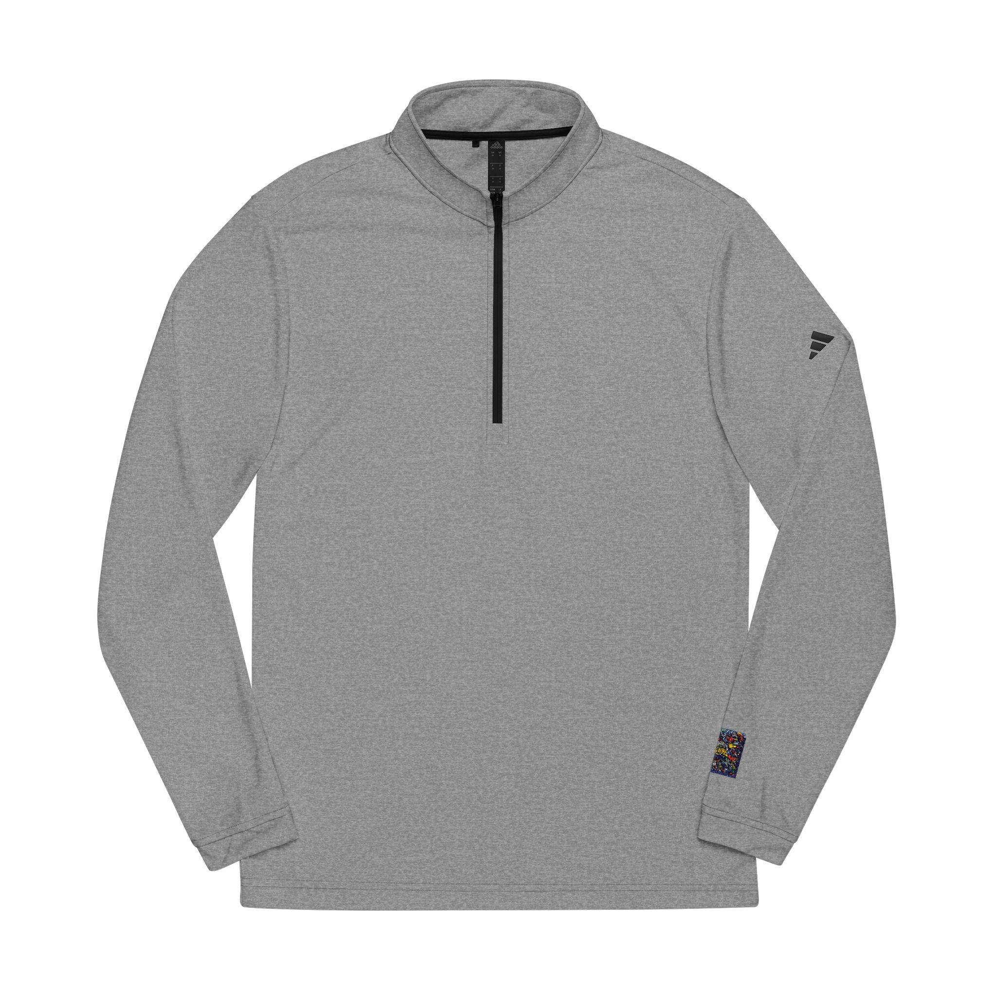 World Oceans Day Adidas Quarter Zip Pullover Embroidery - Image 5