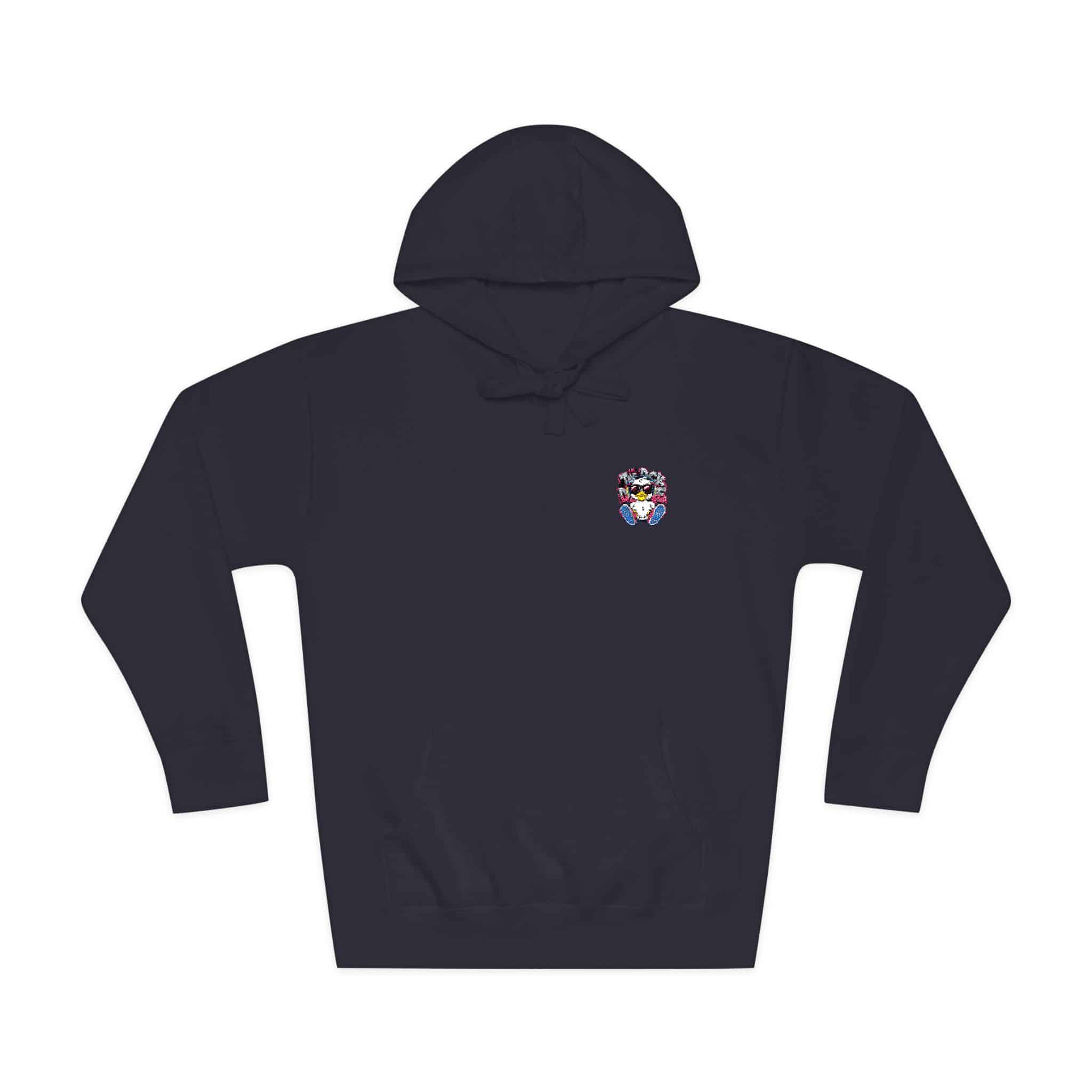 Abstract Funny Duck V3 Unisex Fleece Hoodie - Image 21