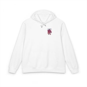 Fly Doughnut Unisex Eco Raglan Hoodie Embroidery