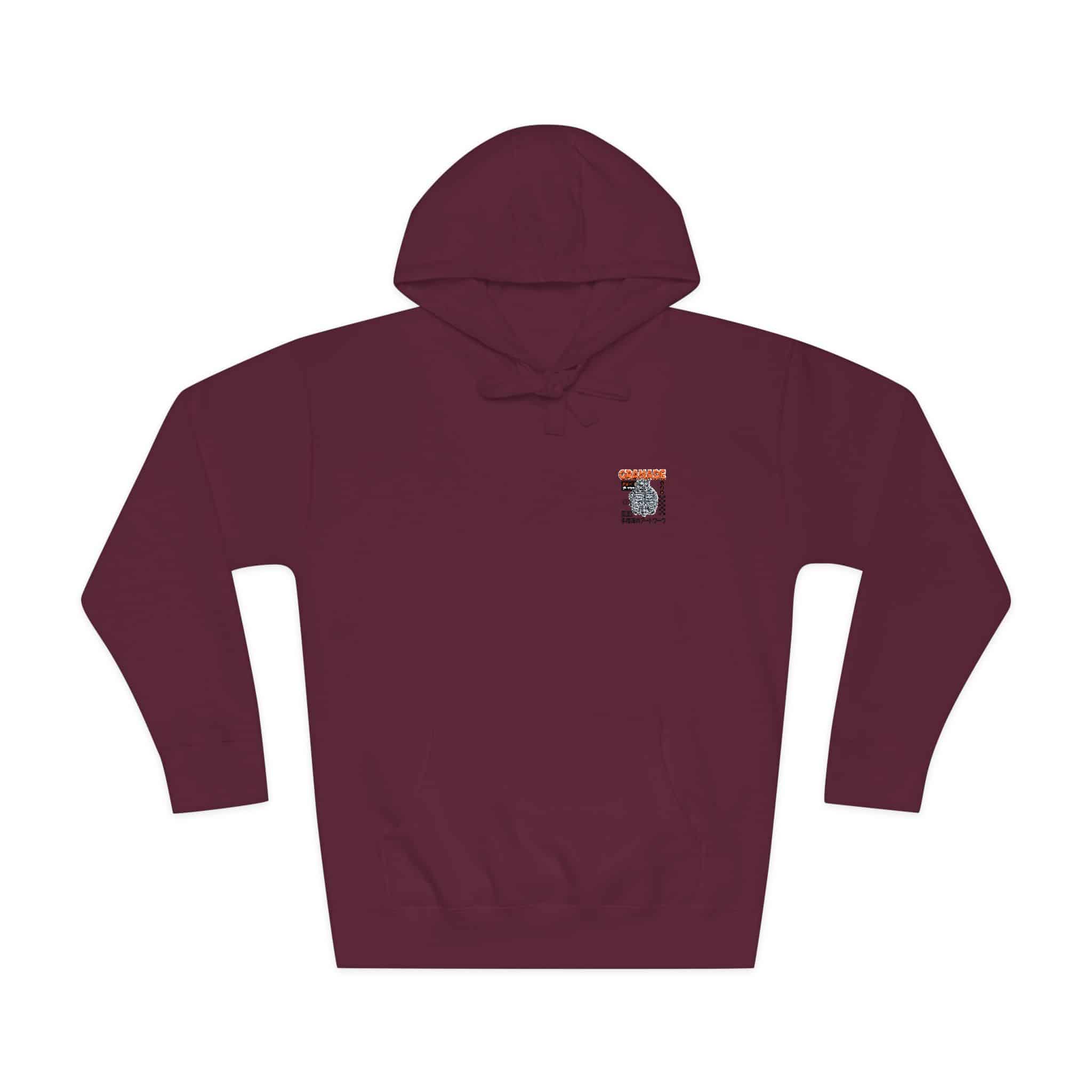Bone Grenade Shirt Design Vector Unisex Fleece Hoodie - Image 29