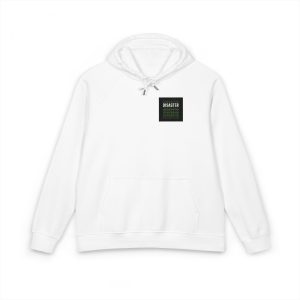 Disaster Copia Unisex Eco Raglan Hoodie Embroidery