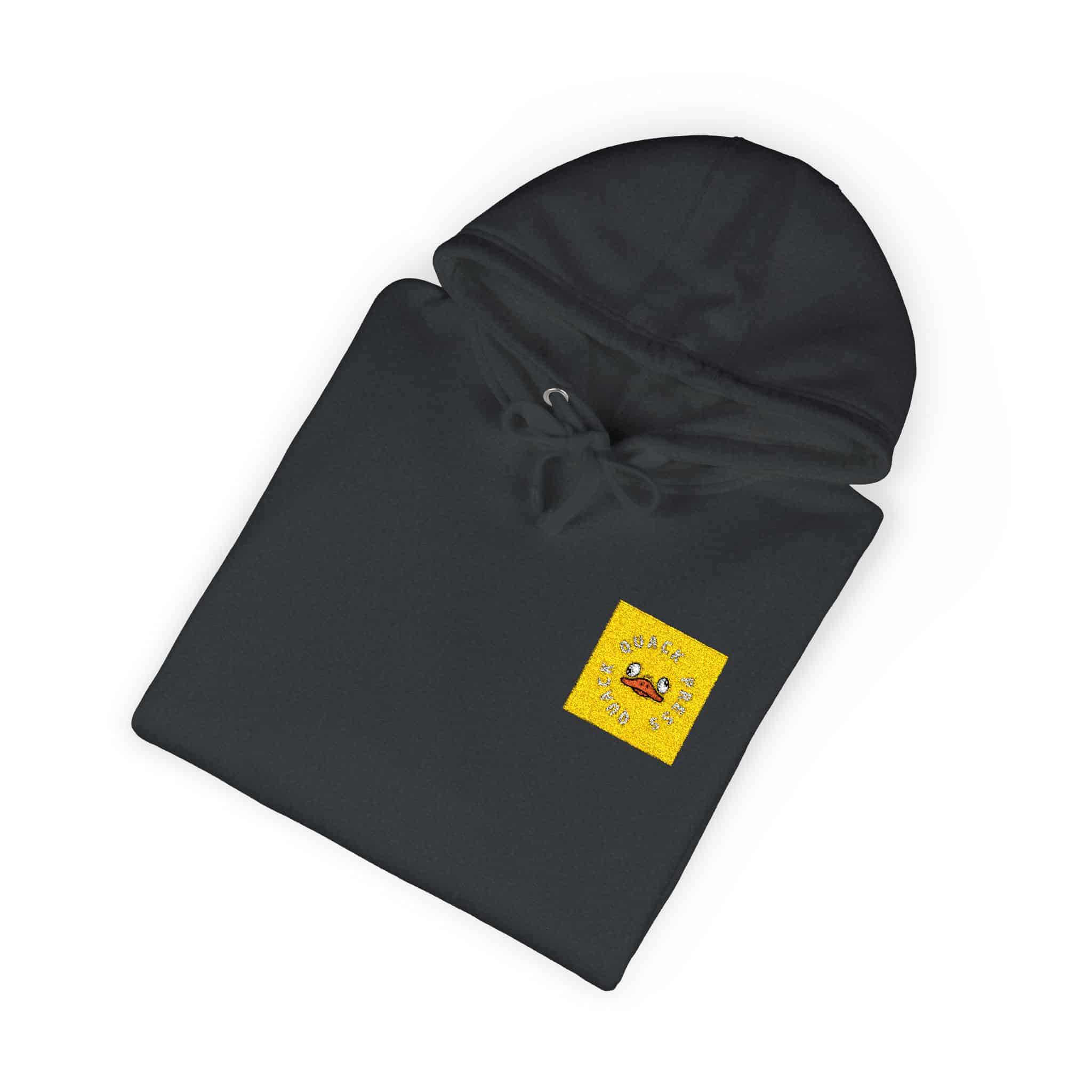 Quack Quack Press Publisher Logo Unisex Fleece Hoodie - Image 28