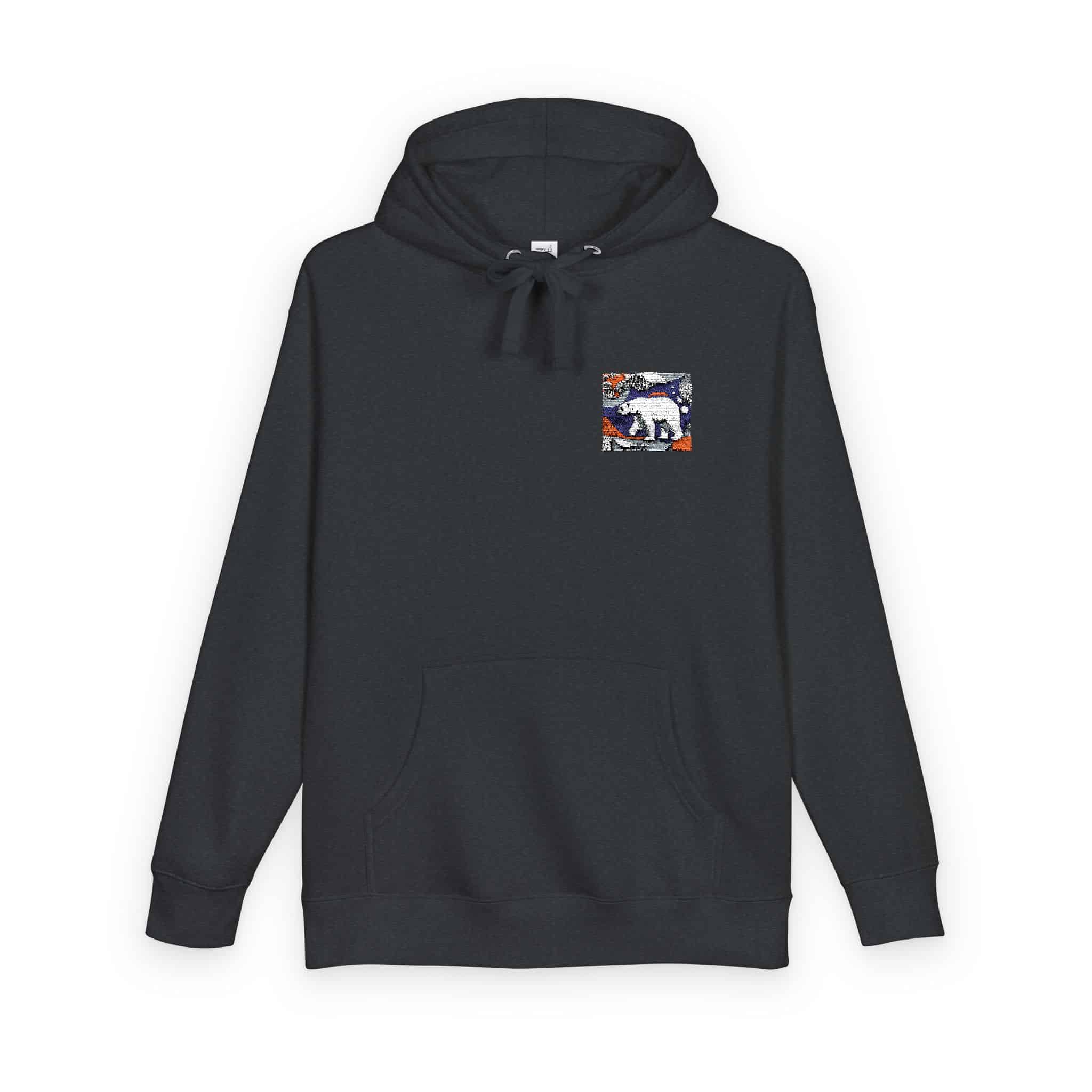Polar Bear 3 Unisex Fleece Hoodie - Image 26