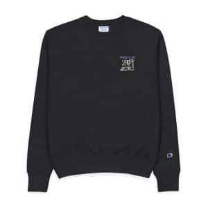 Smoking Kills You Skull Graphic Retro Design Vector (còpia) Mens Champion Crewneck Sweatshirt