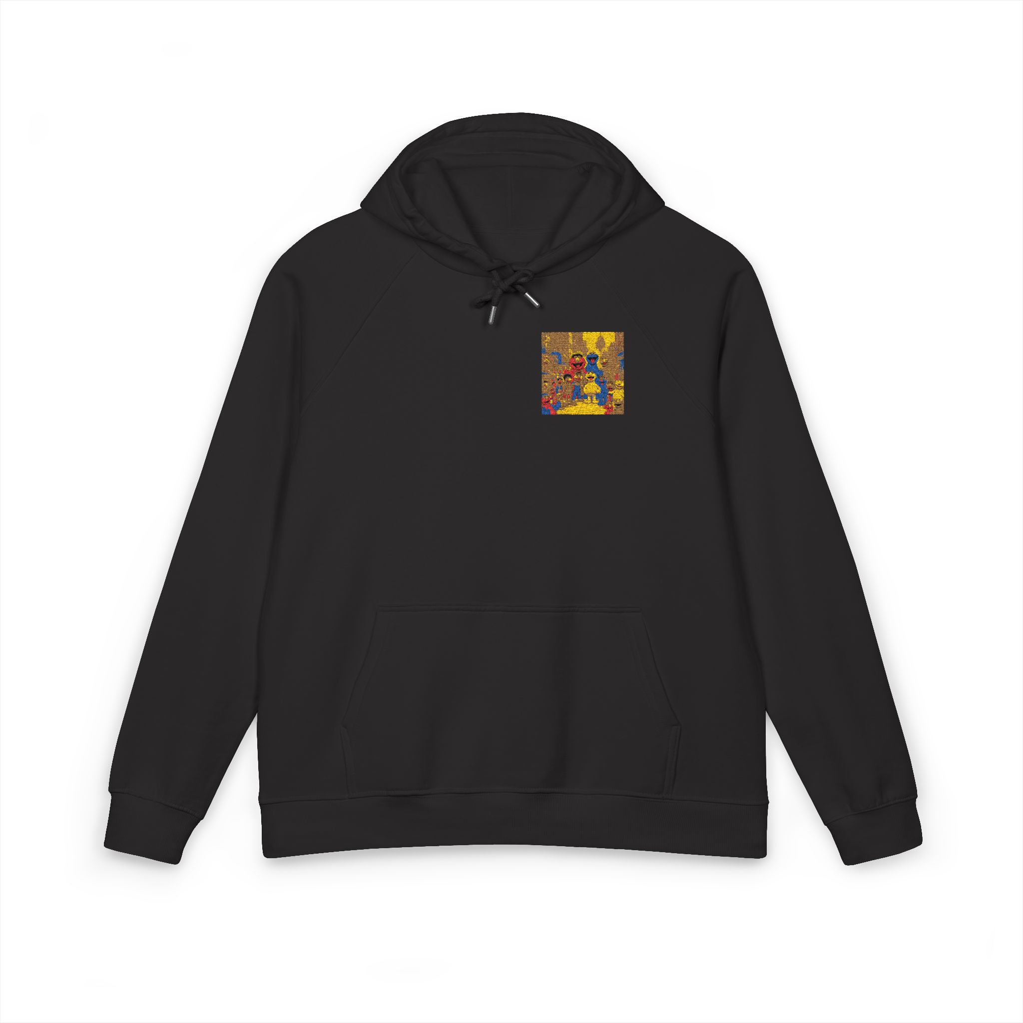 The Muppets V3 Unisex Eco Raglan Hoodie Embroidery - Image 17