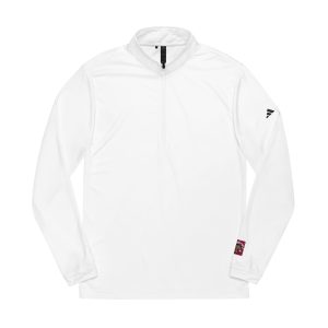 Ice Cream Trendy Retro Cartoon Hand Drawn Adidas Quarter Zip Pullover Embroidery