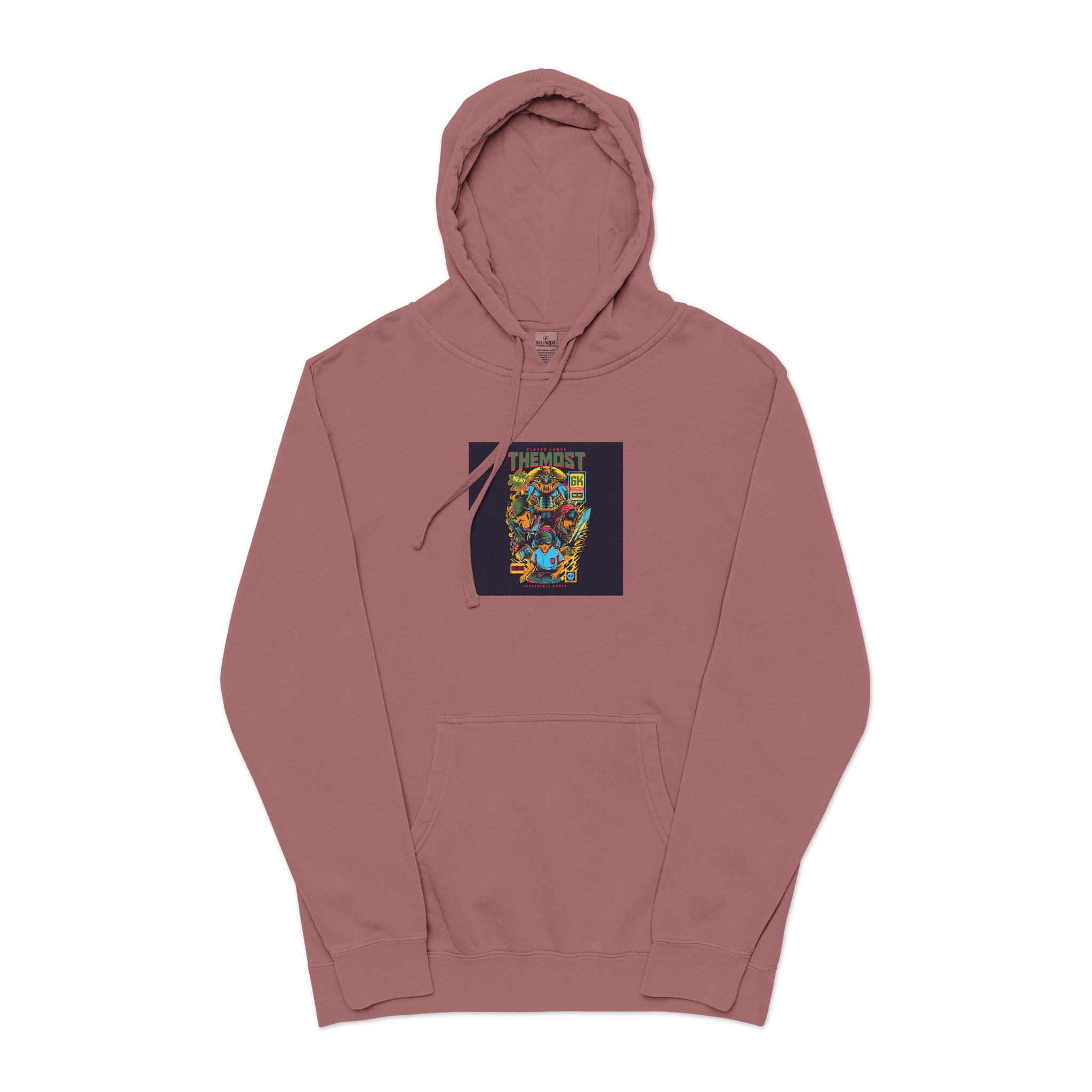 The Most Unisex Pigment Dyed Hoodie Embroidery - Image 29