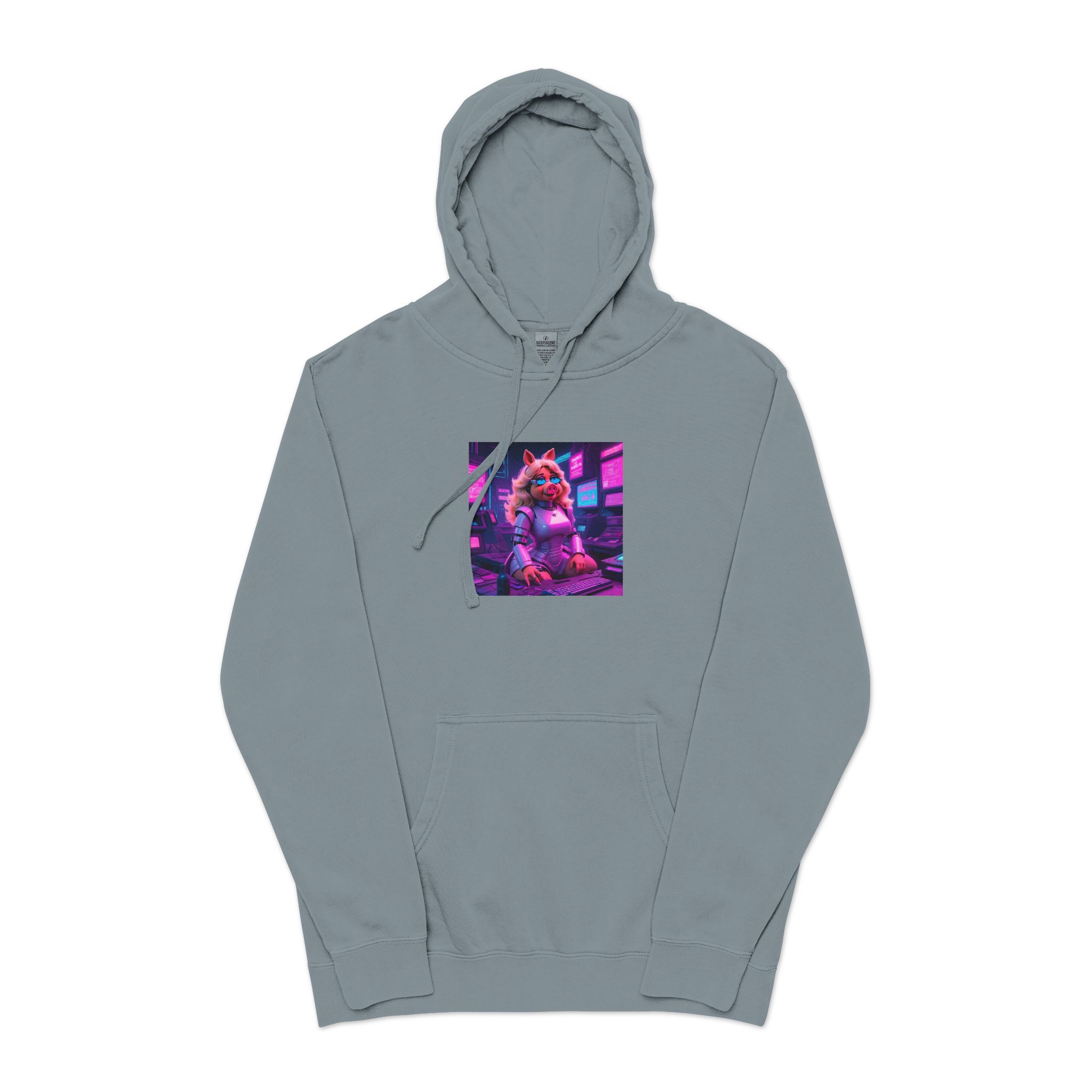 The Muppets V17 Unisex Pigment Dyed Hoodie Embroidery - Image 21