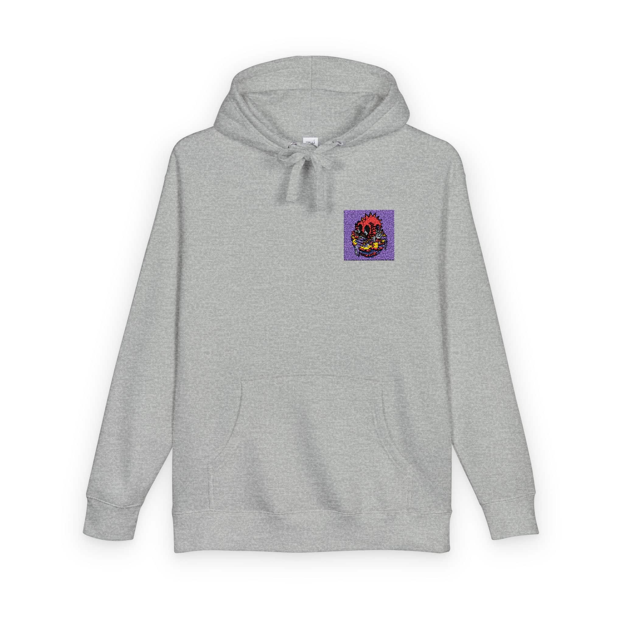Psyskullrama Illustration Unisex Fleece Hoodie - Image 14