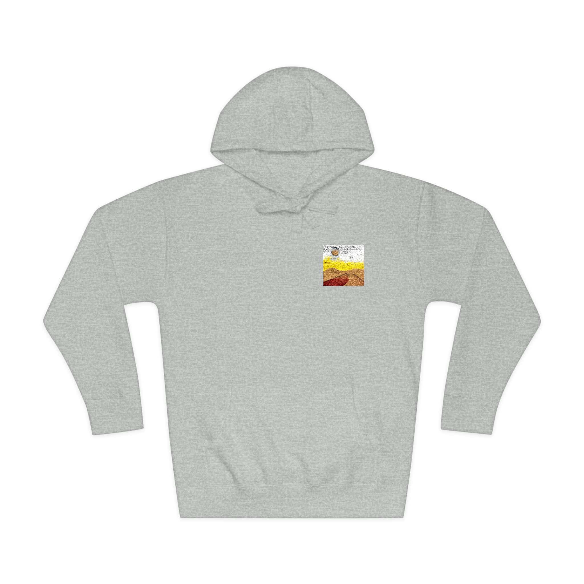 Dreamy Motivational Card Template Social Media Landscape Unisex Fleece Hoodie - Image 13