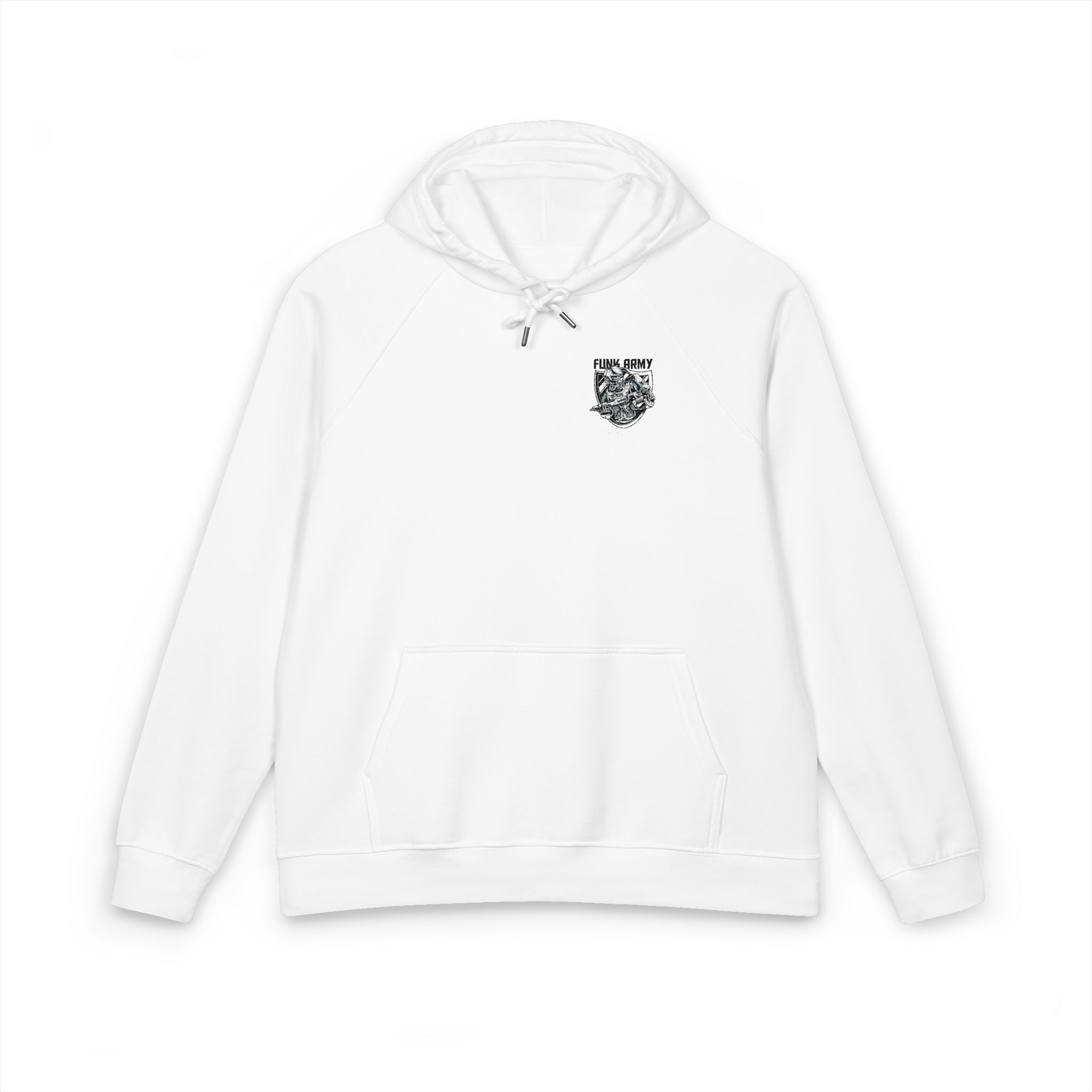 Funk Army Unisex Eco Raglan Hoodie Embroidery