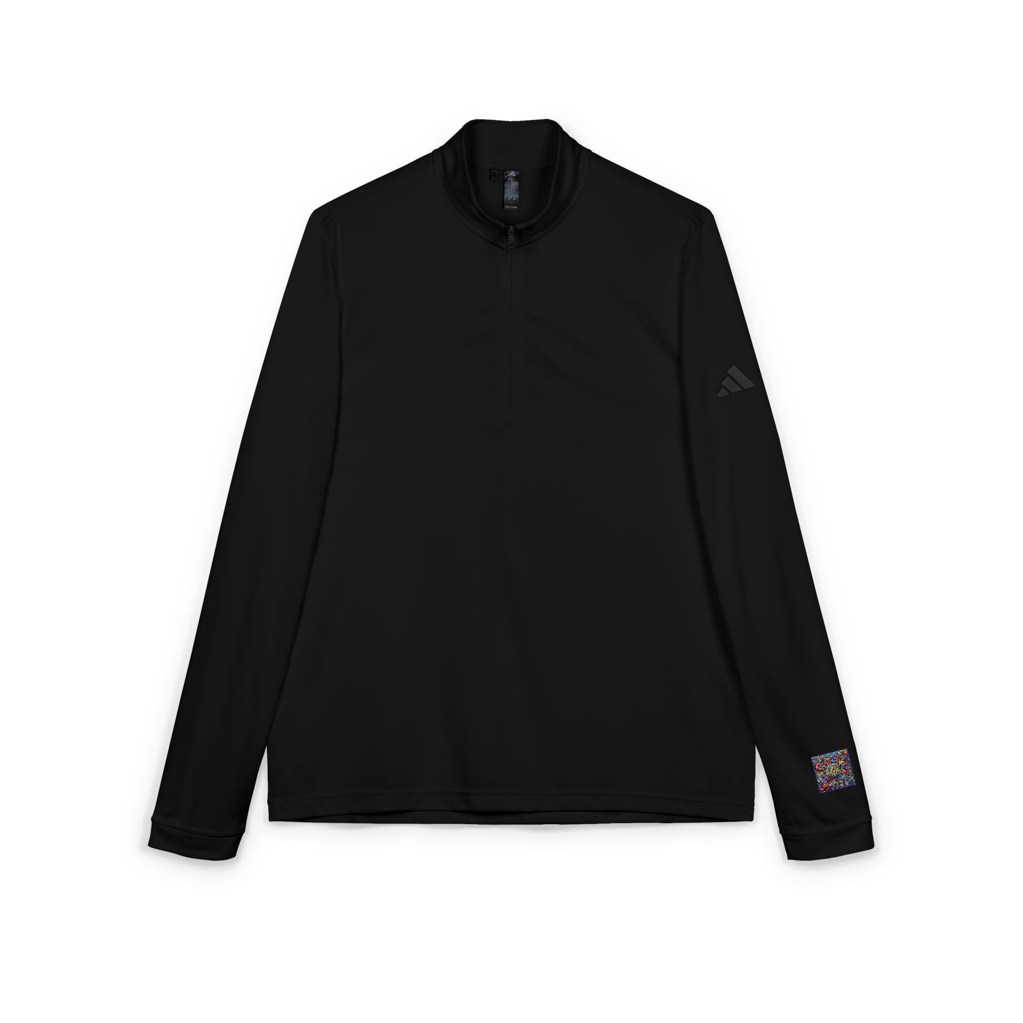World Oceans Day Adidas Quarter Zip Pullover Embroidery - Image 15