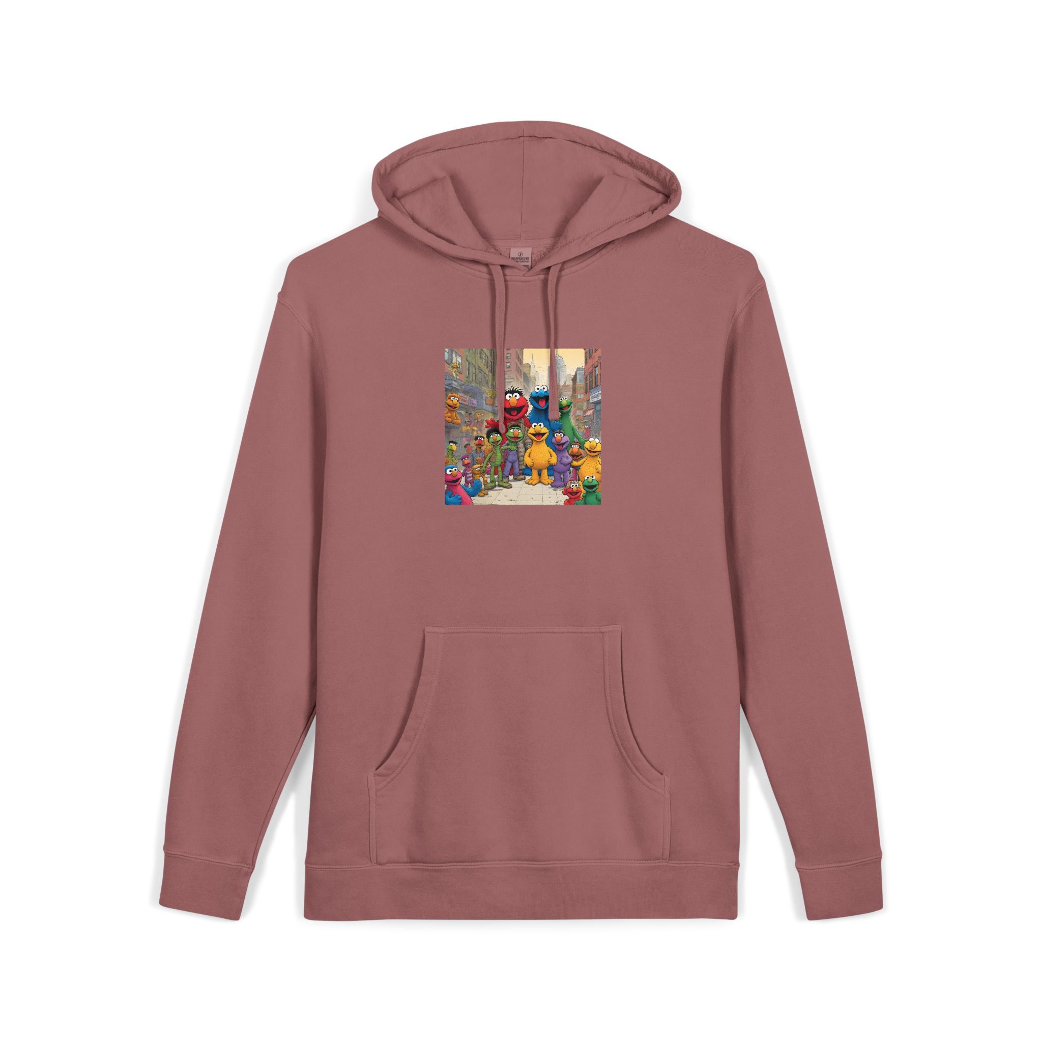 The Muppets V3 Unisex Pigment Dyed Hoodie Embroidery - Image 31