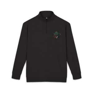 Godzilla the King Unisex Fleece Pullover Embroidery