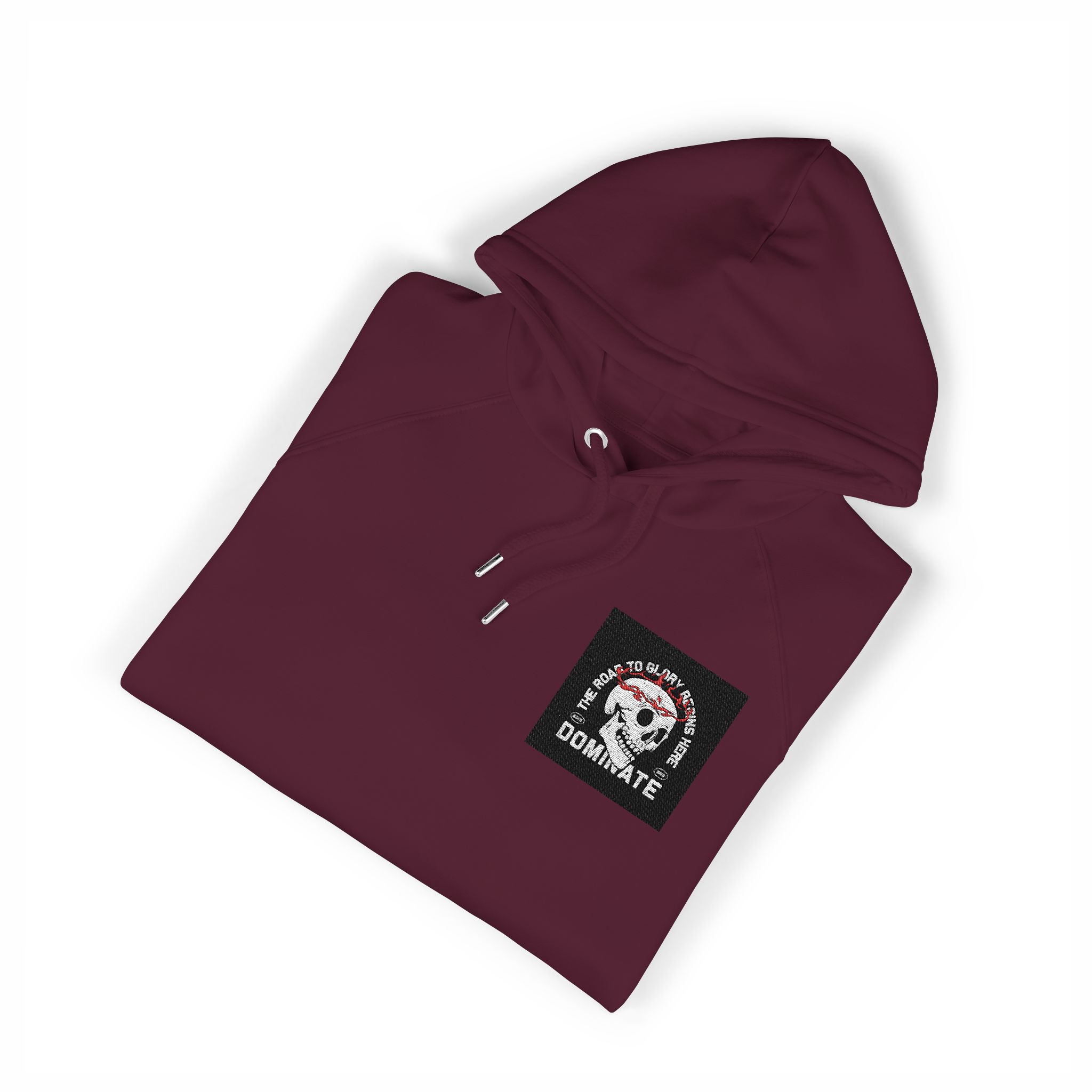Streetwear Dark Skull Graphic Tshirt Design Vector Template Unisex Eco Raglan Hoodie Embroidery - Image 23