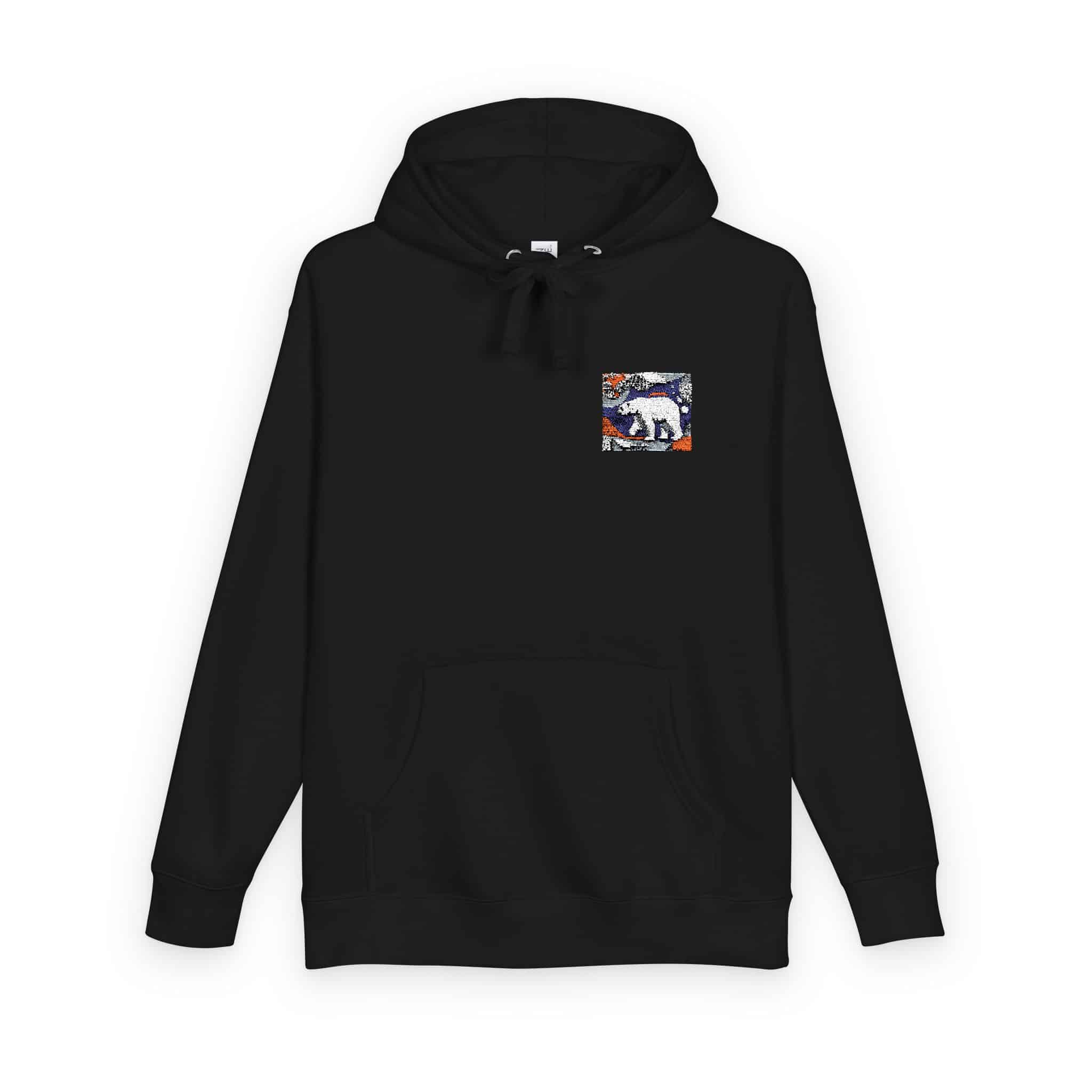 Polar Bear 3 Unisex Fleece Hoodie - Image 34