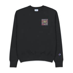 World Oceans Day Mens Champion Crewneck Sweatshirt