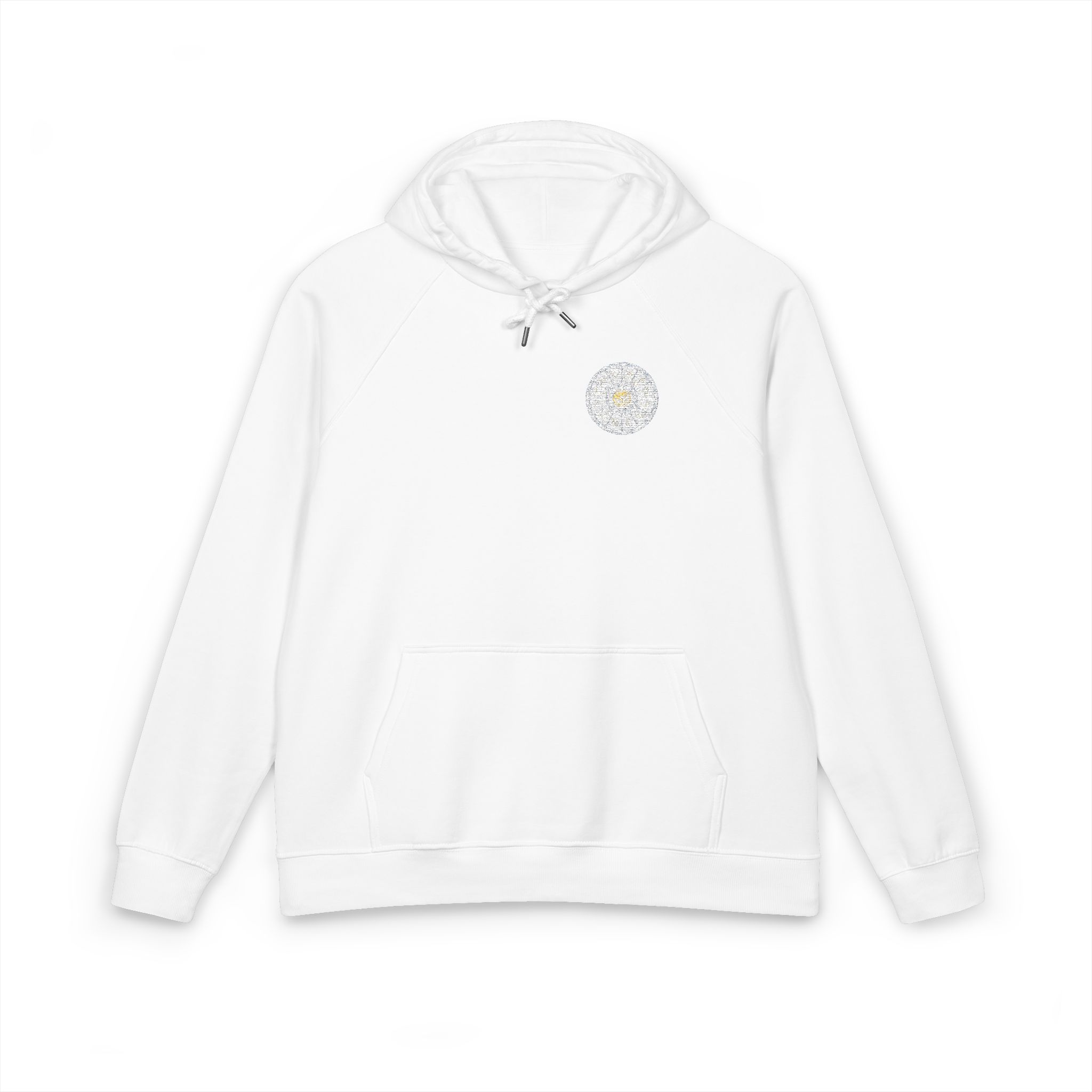 Zodiac Unisex Eco Raglan Hoodie Embroidery