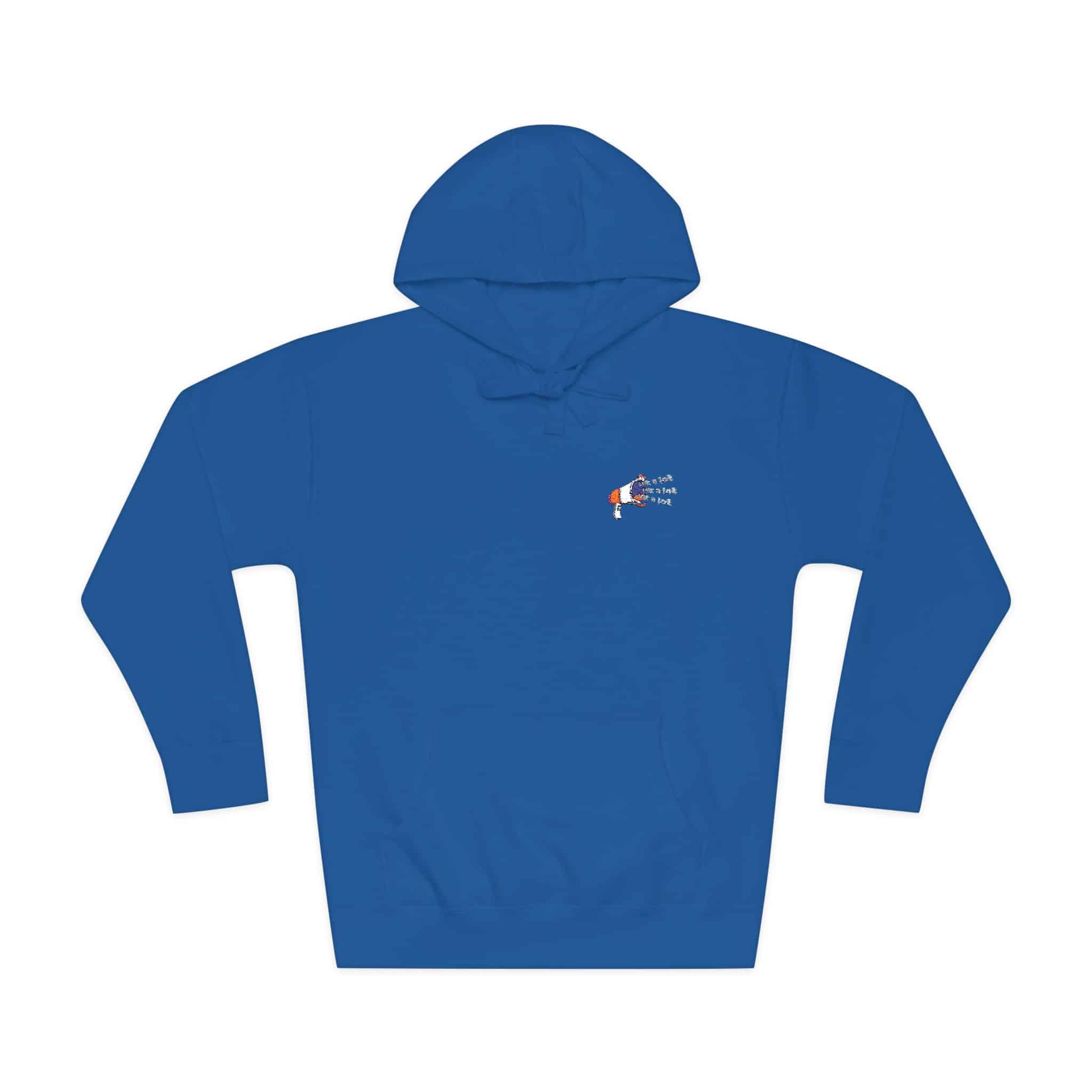 Talk A Lot Unisex Fleece Hoodie - Image 17